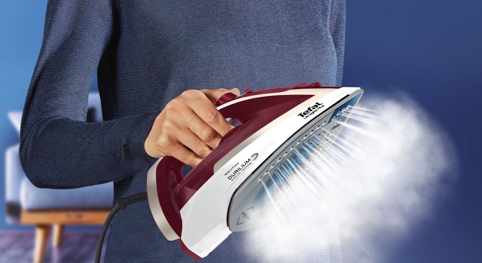 Tefal Stoomstrijkijzer Ultragliss Plus, 2800 Watt, stoomstoot: 250 g/min., korte opwarmtijd,