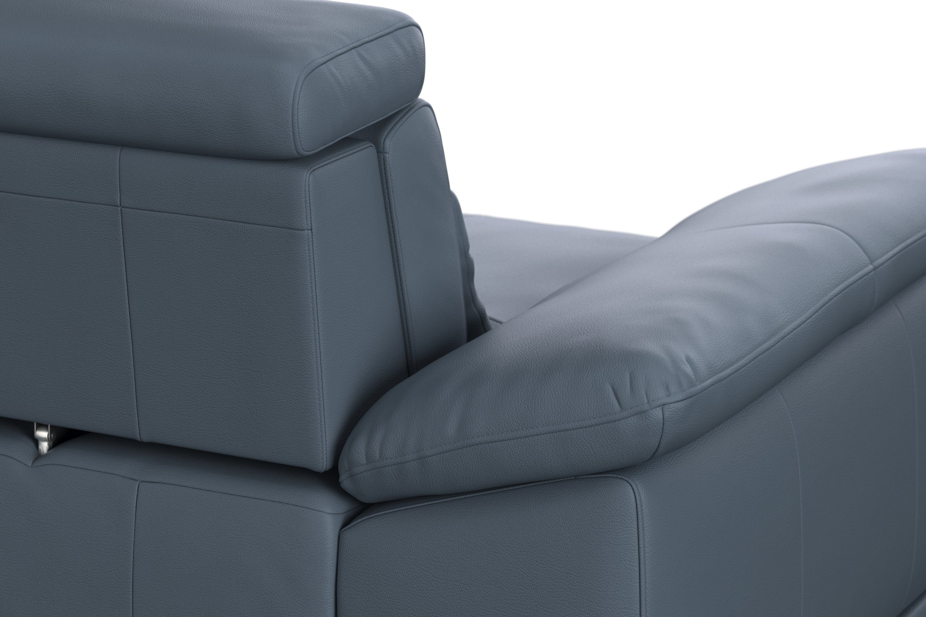 sit&more Hoekbank Cabrio L-vorm, met zitdiepteverstelling, arm- en hoofdsteunverstelling