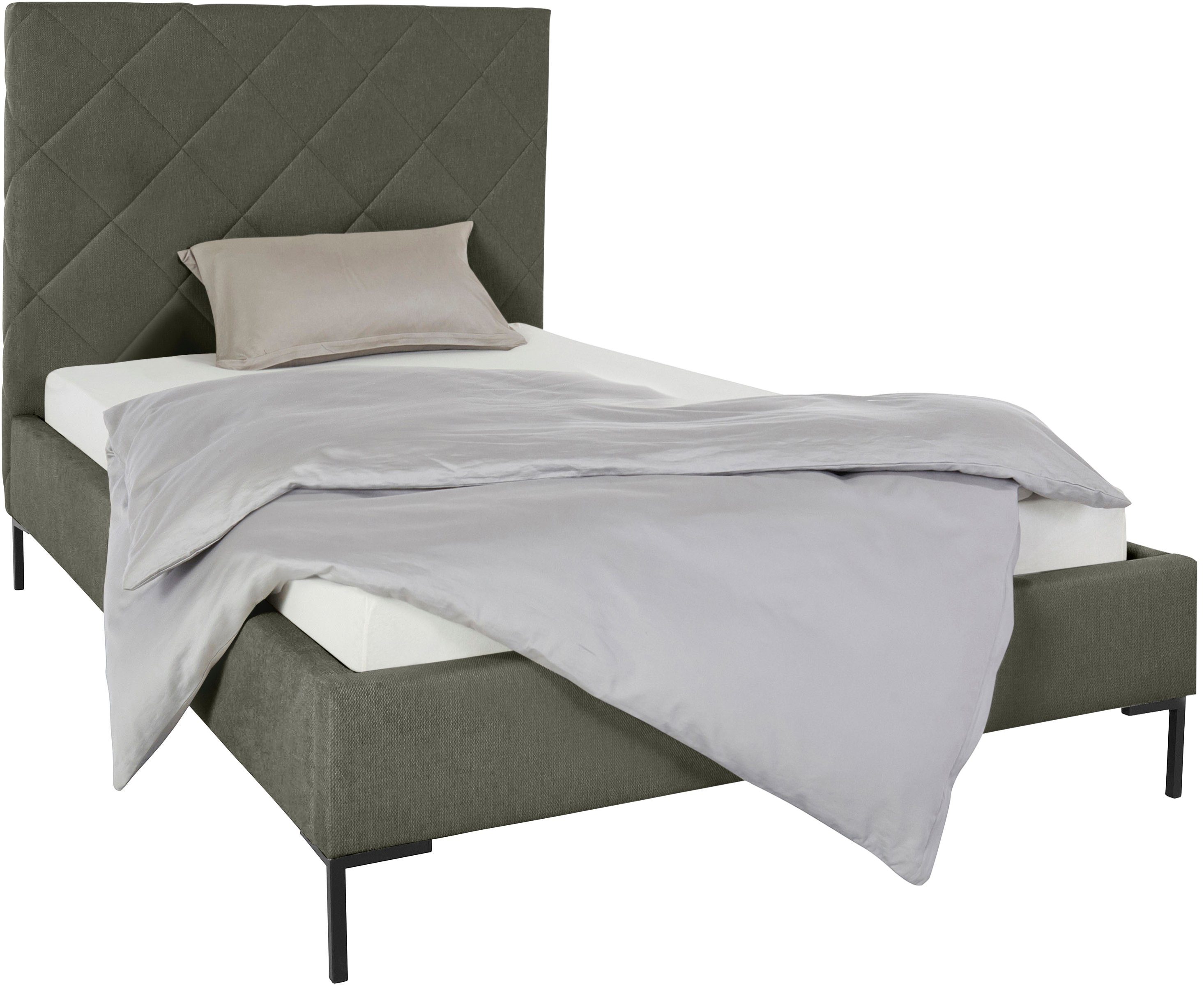 Guido Maria Kretschmer Home&Living Gestoffeerd bed CHARLOTT Modern bekleed bed met of zonder lattenbodem