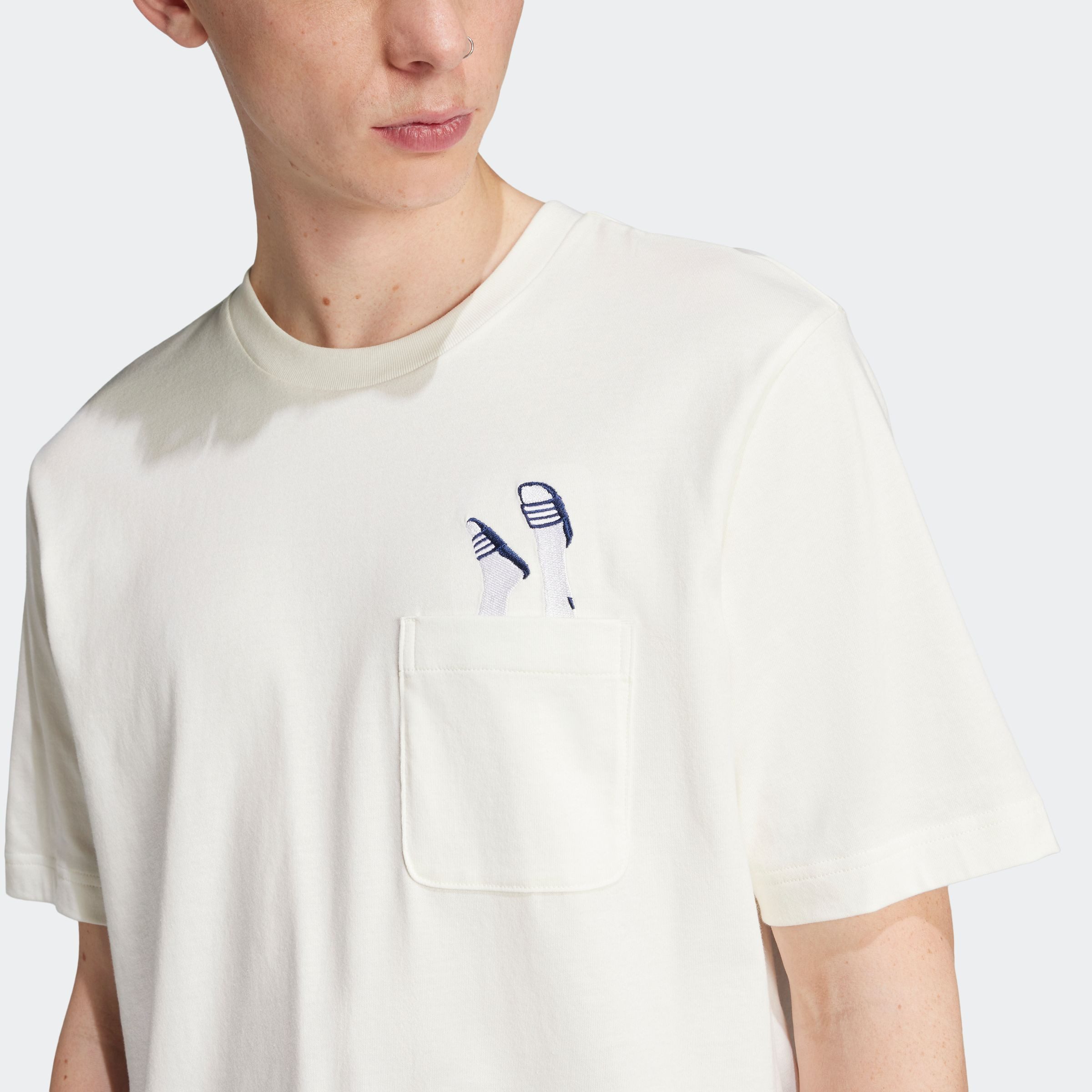 adidas Sportswear T-shirt M L SLIDE PKT T