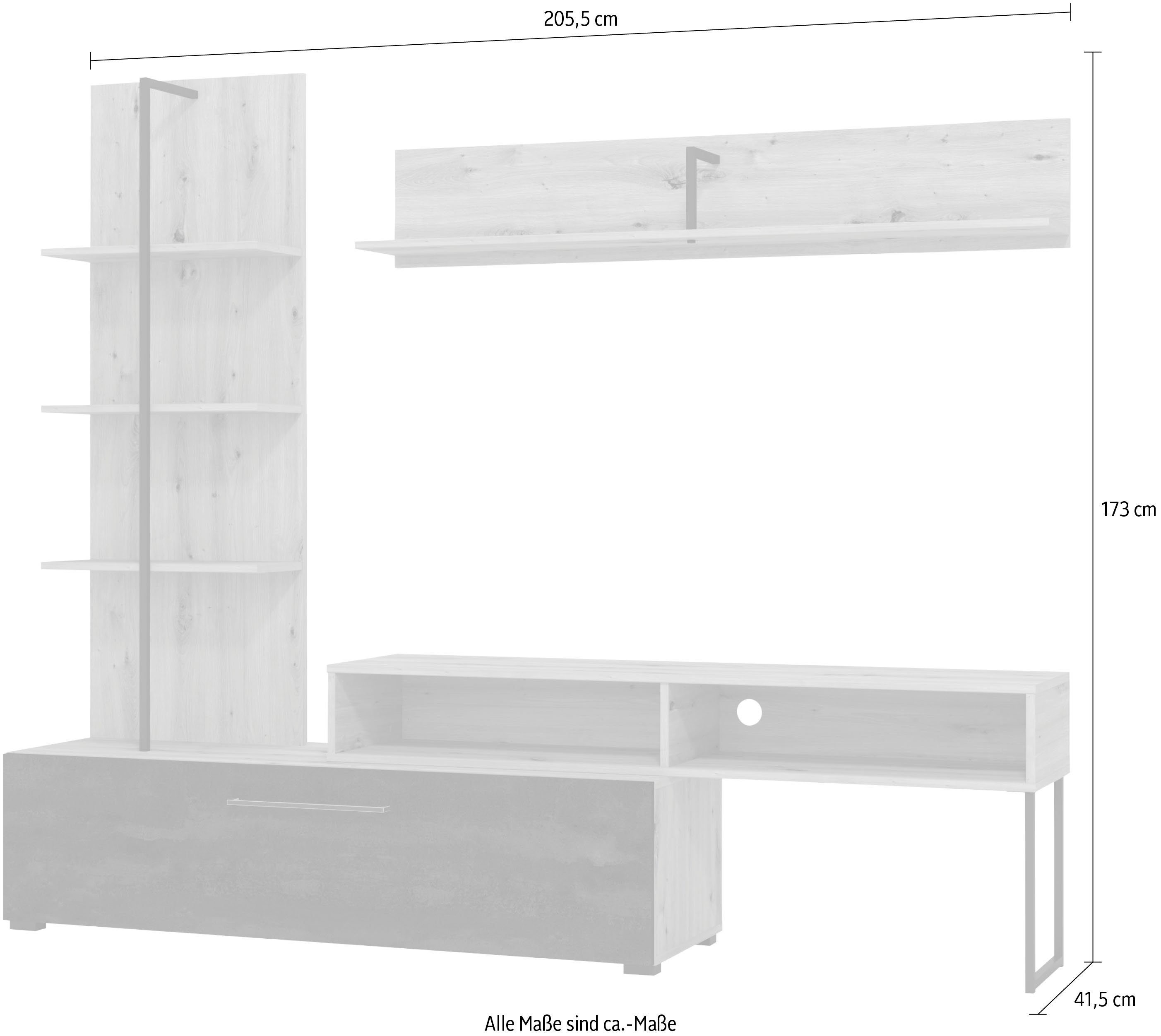 Home affaire Wandmeubel Evora (1 stuk)