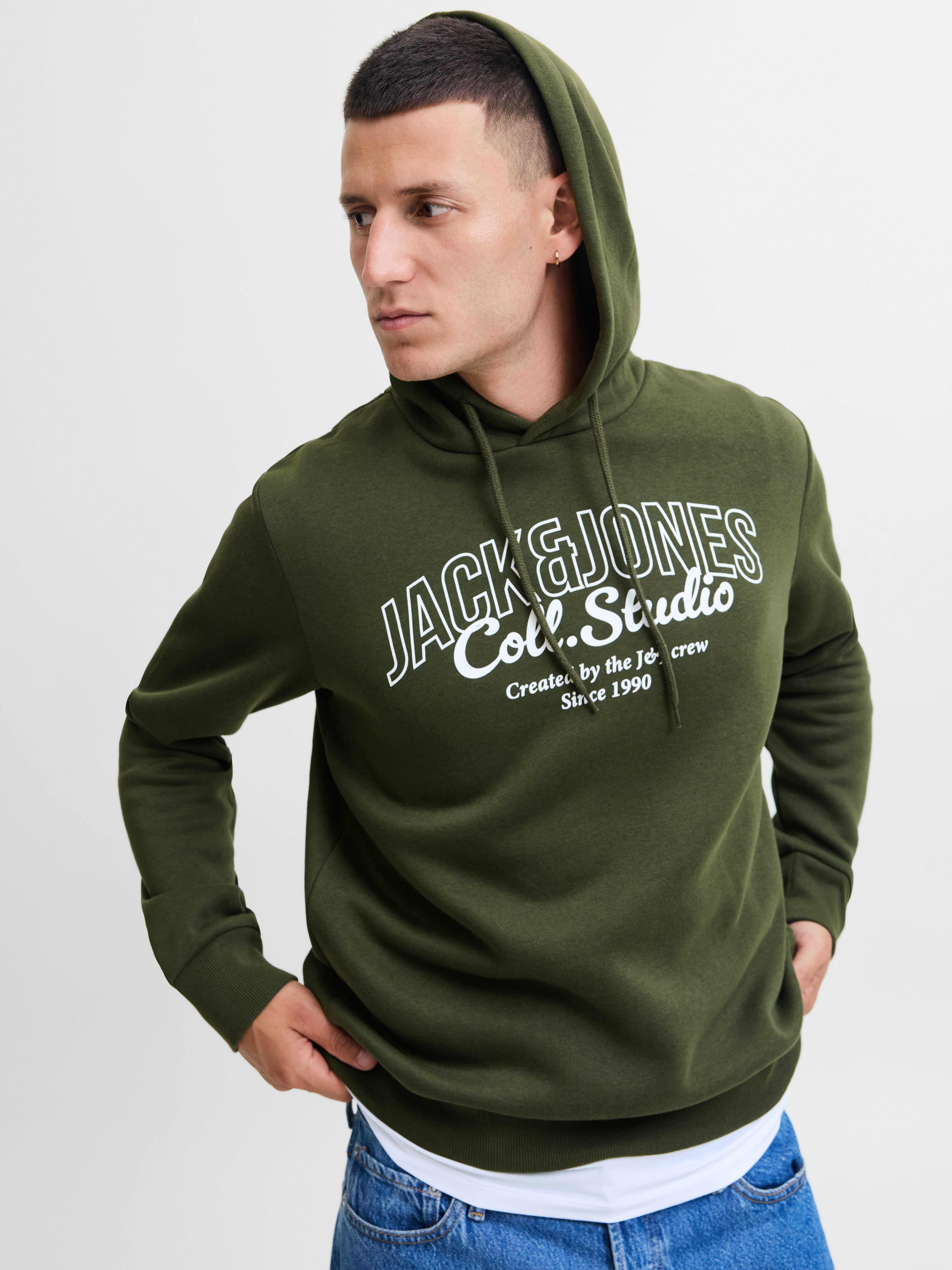 Jack & Jones Hoodie JJMAKOTO SWEAT HOOD