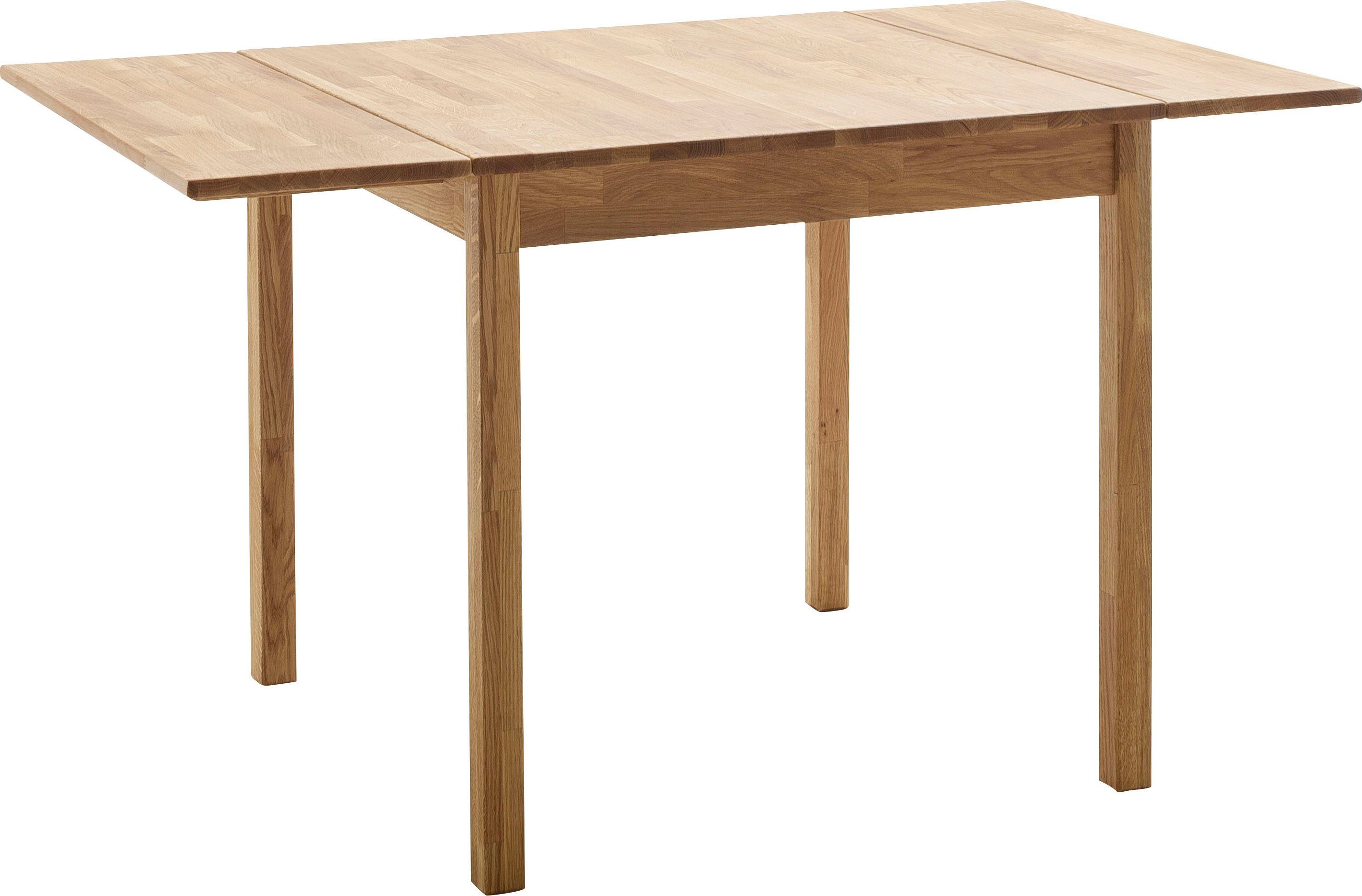 MCA living Eettafel Breslau Massief houten tafel uit te breiden