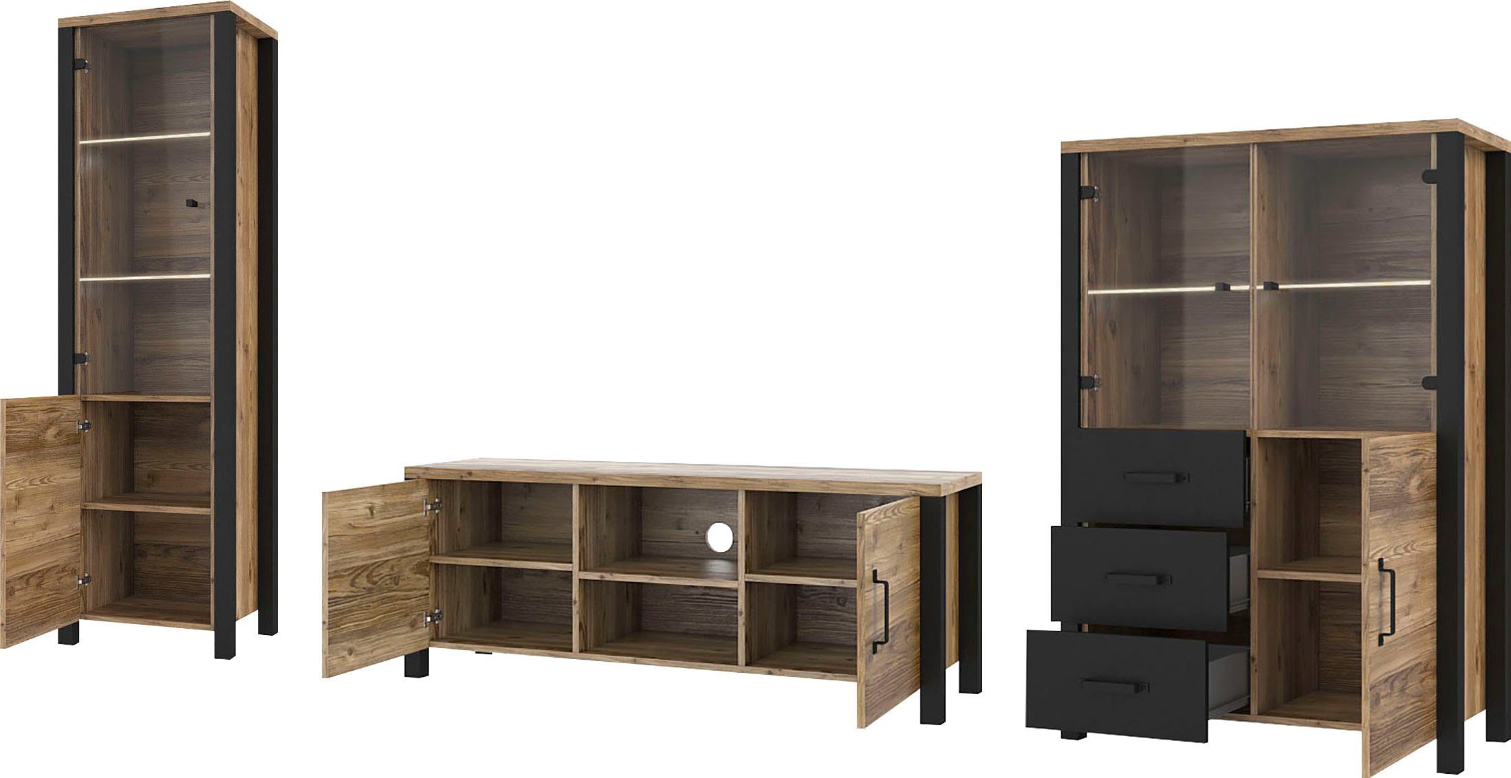Home affaire Wandmeubel Olin (set, 3 stuks)