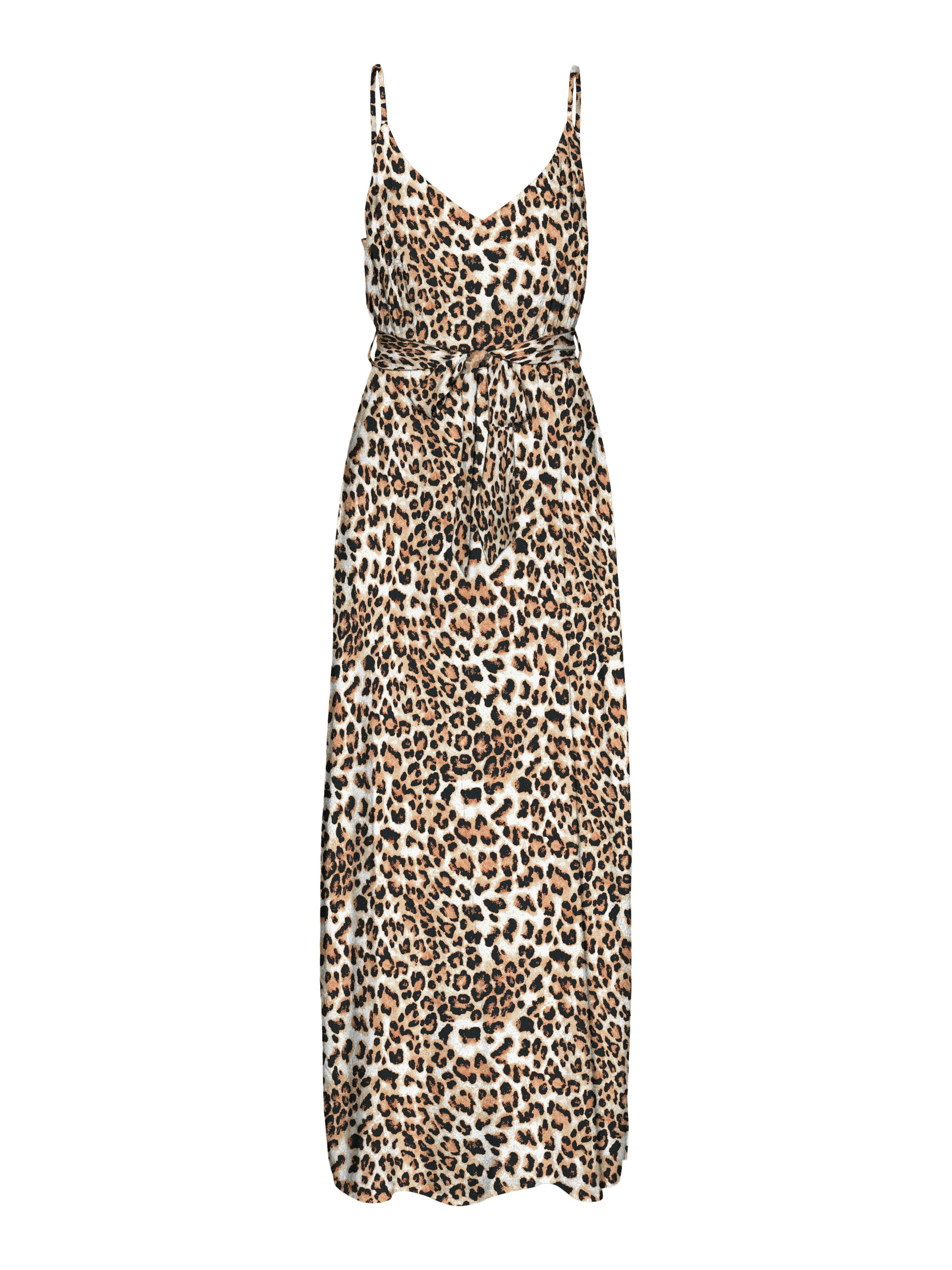 Vero Moda Jurk met spaghettibandjes VMEASY JOY SLIT MAXI V-NECK DRESS WV GA