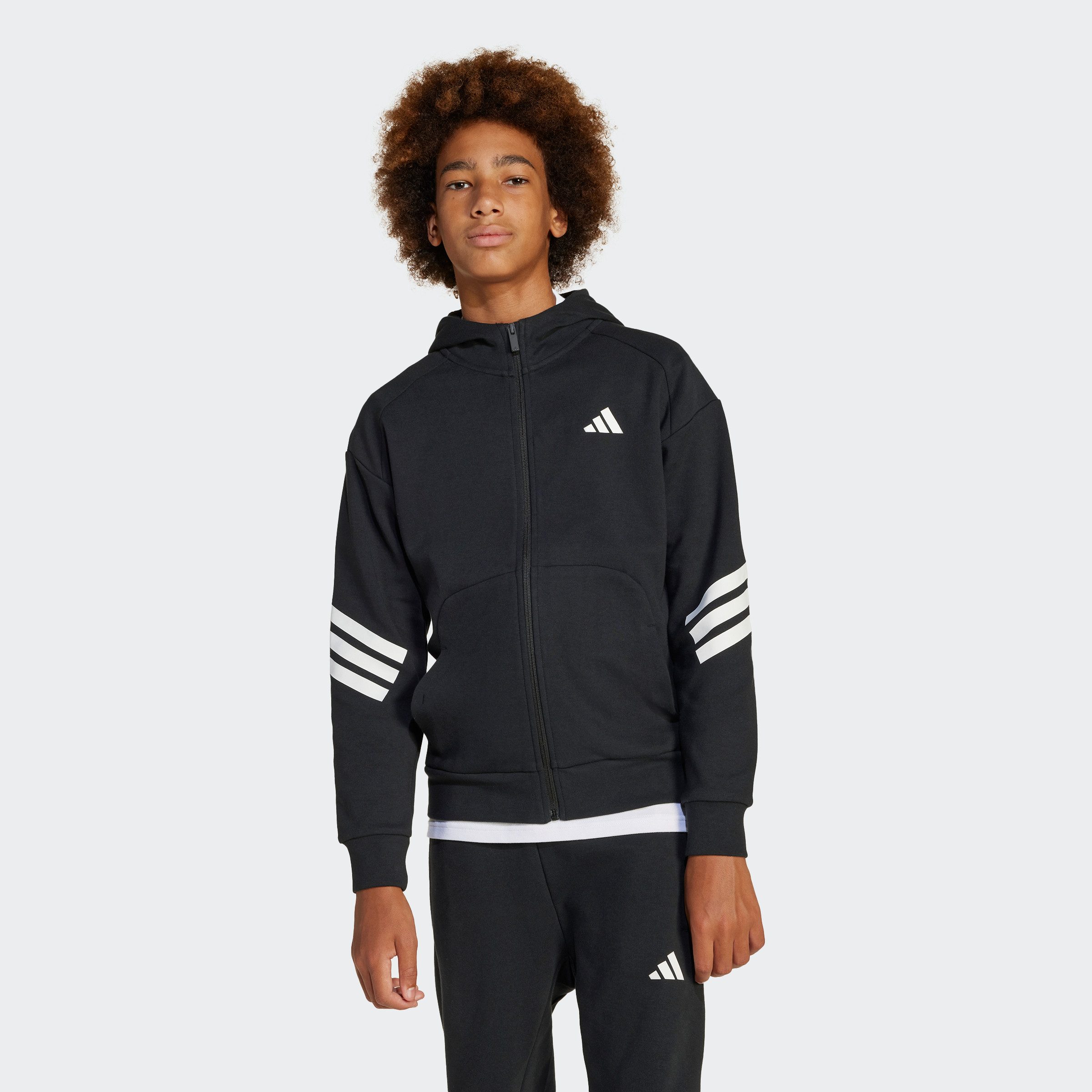 adidas Sportswear Hoodie J FI 3S FZ HD