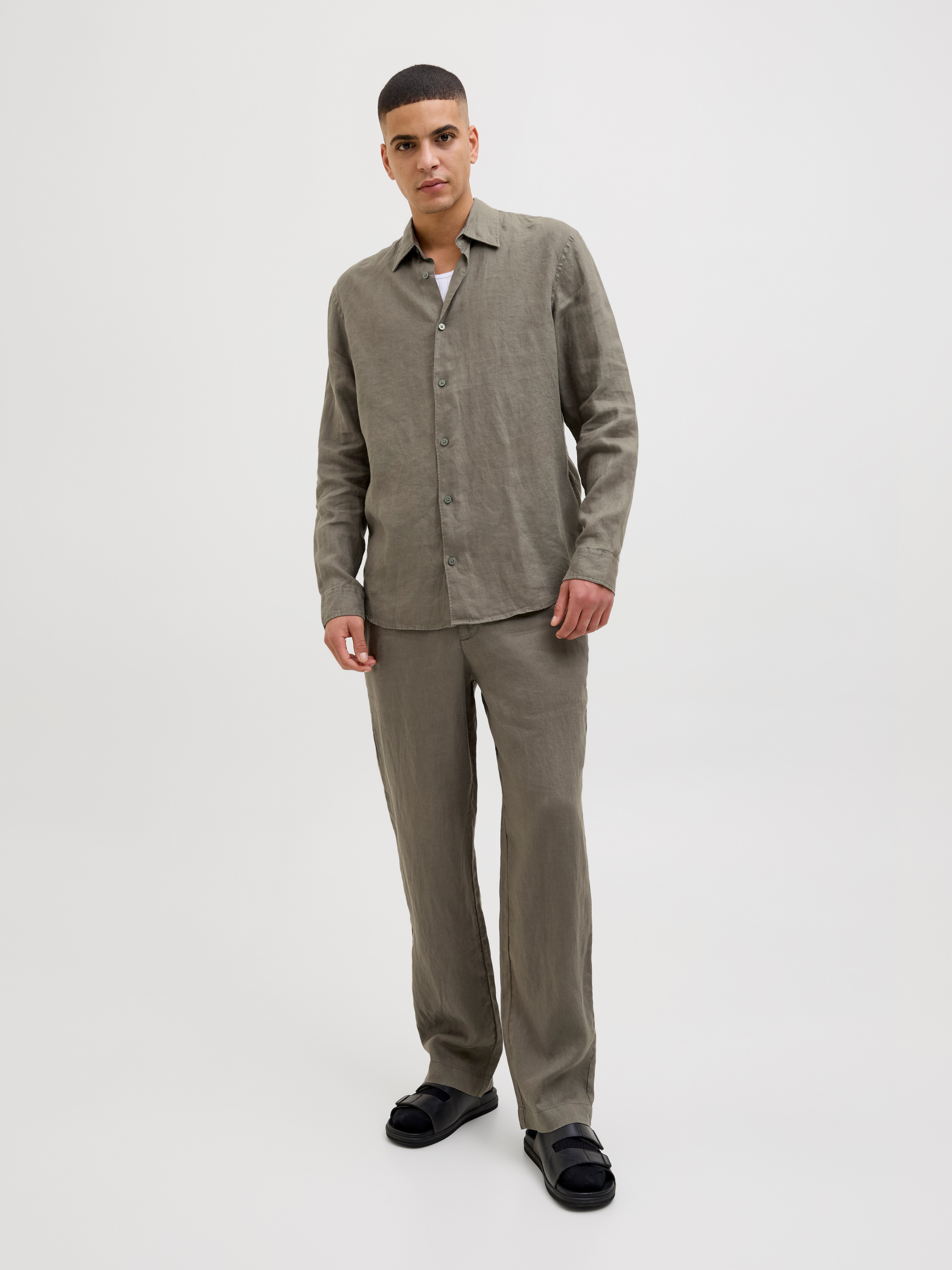 Jack & Jones Chino JPSTKARL LAWRENCE LINEN CHINO SN