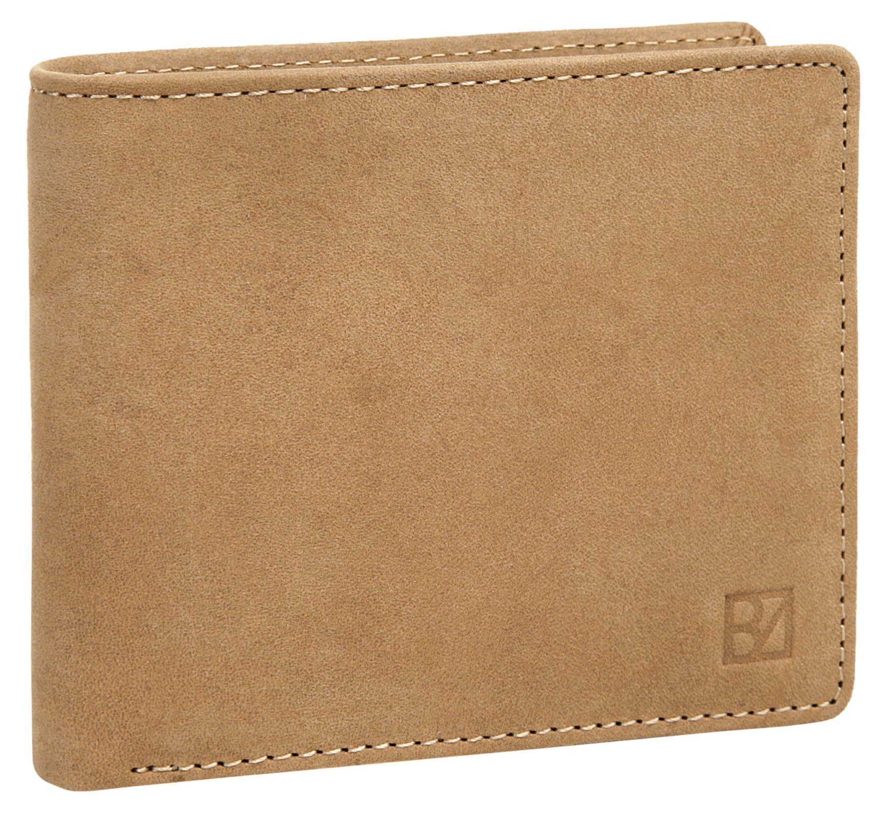 BODENSCHATZ Portemonnee BICOLOUR echt leder