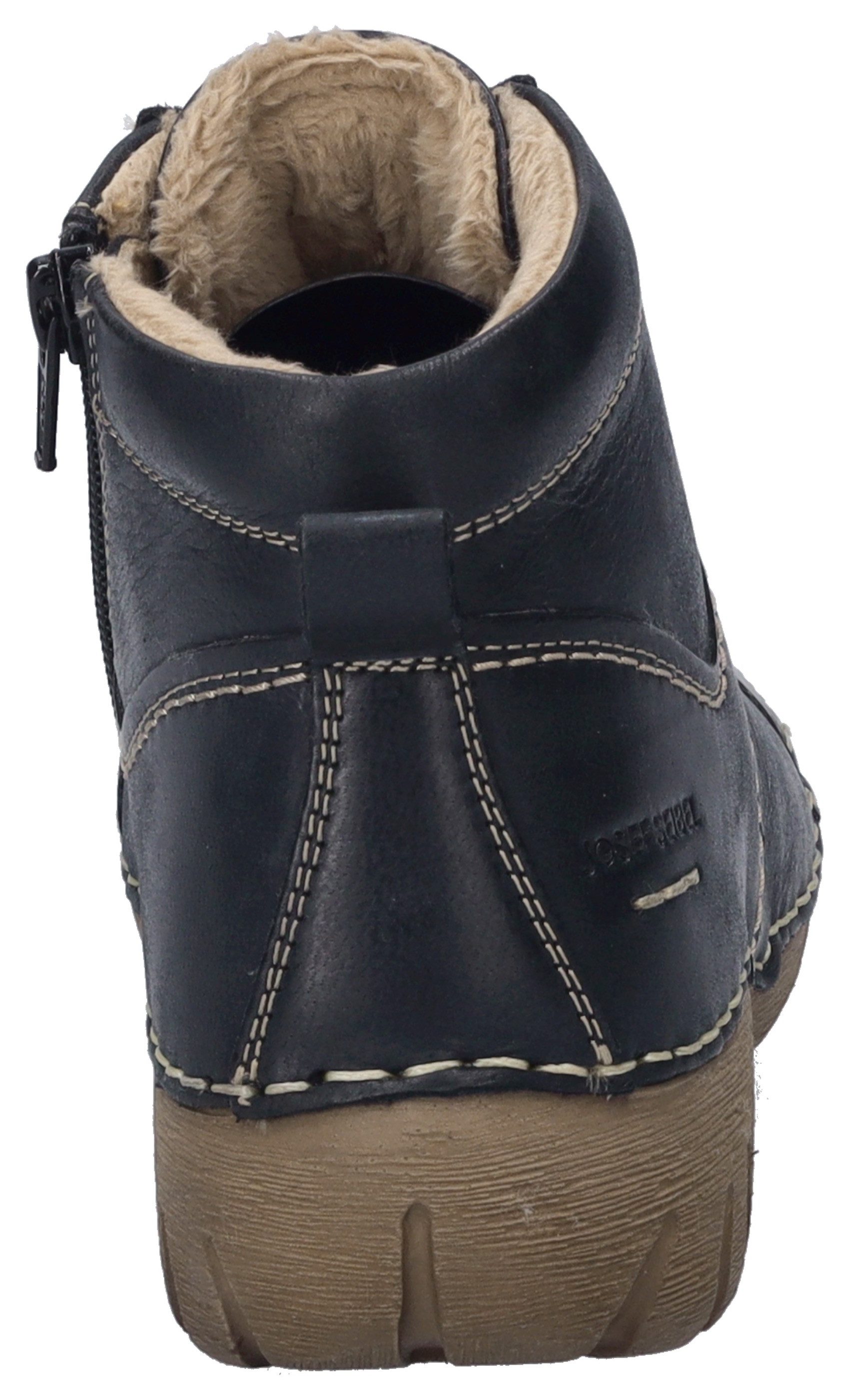 Josef Seibel Veterlaarsjes Felicia 01 Veterschoenen, sneakers, vrijetijdsschoen met modieuze siernaad