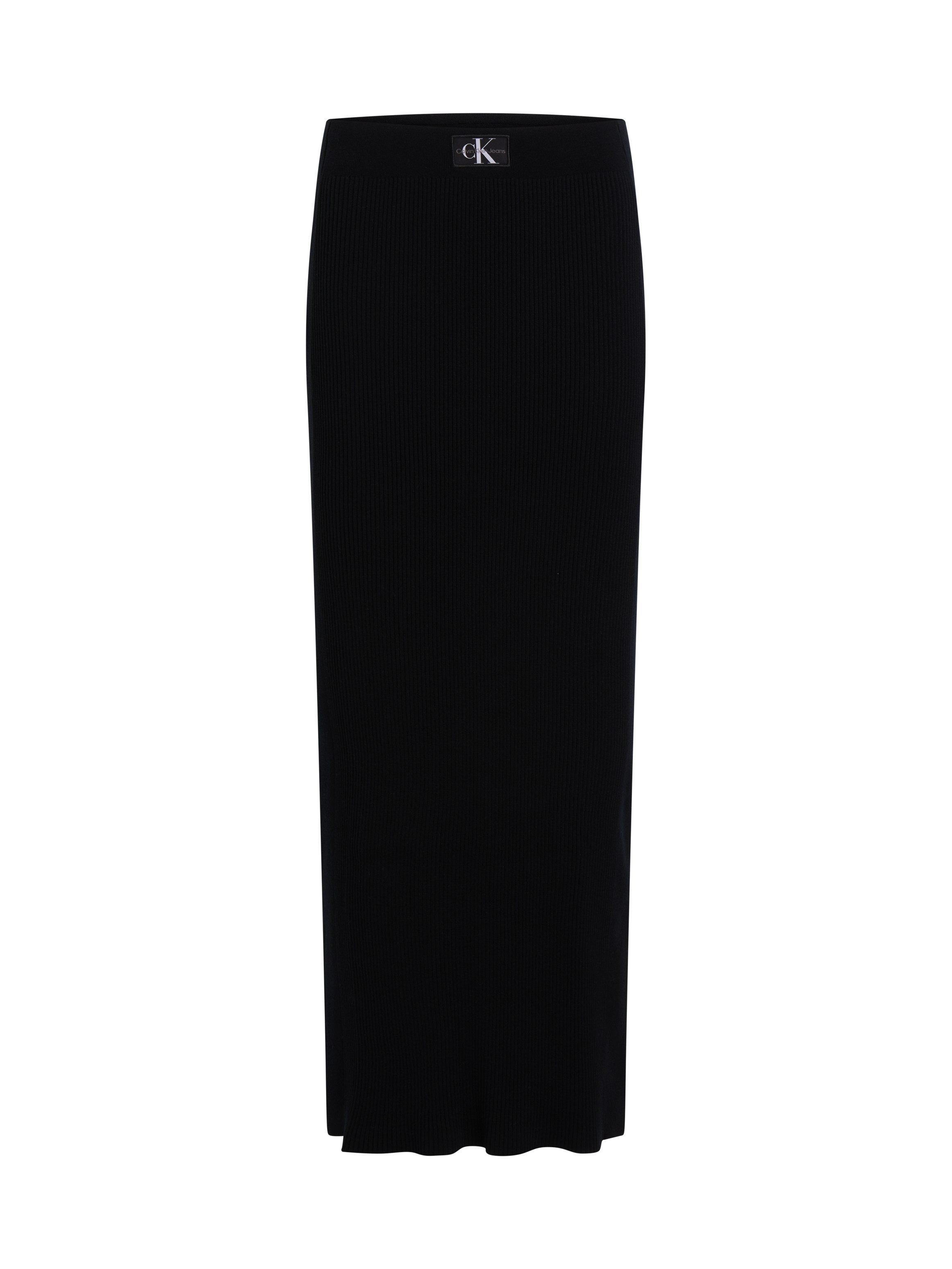 Calvin Klein Sweatrok WOVEN LABEL SWEATER SKIRT