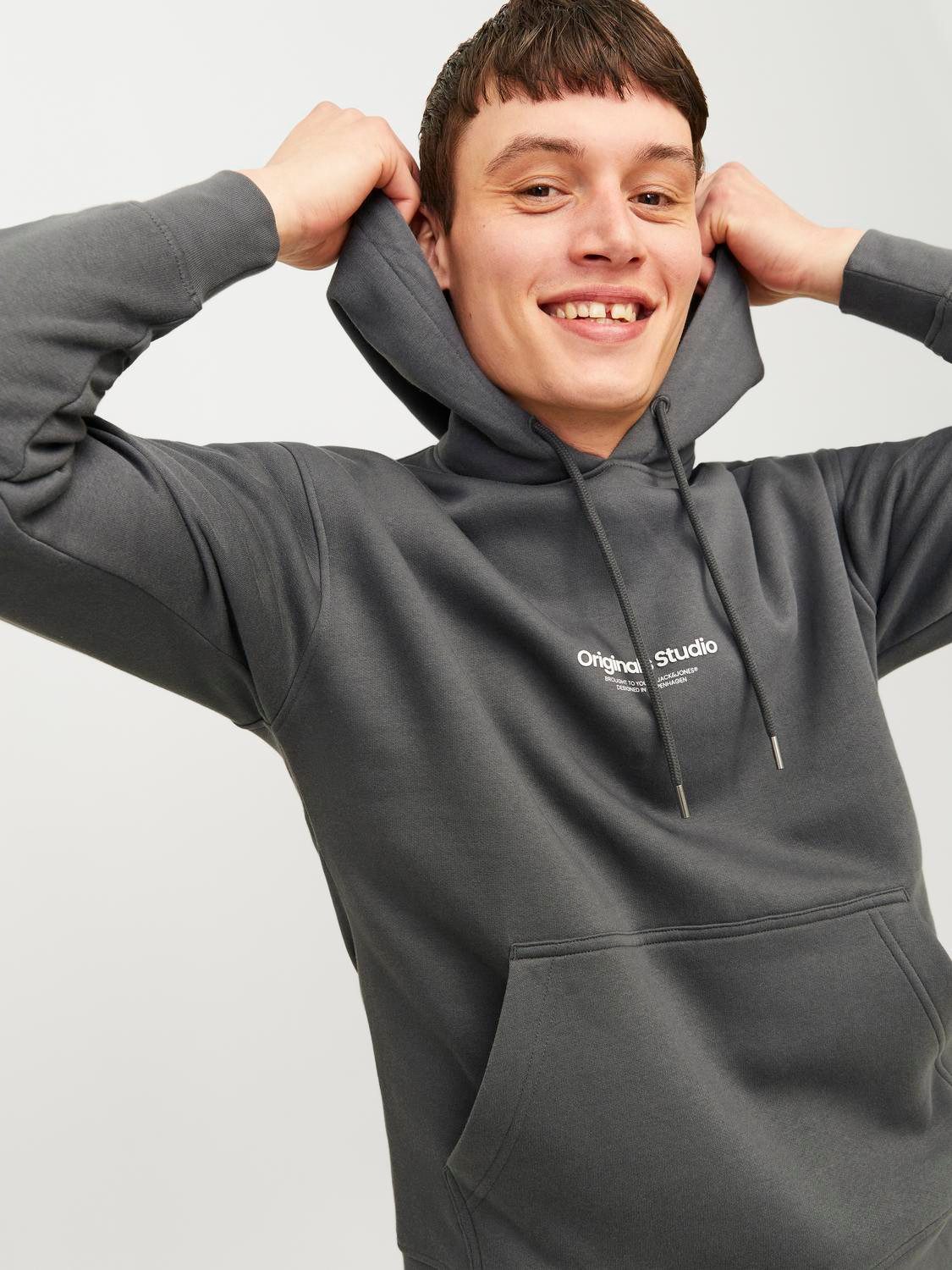 Jack & Jones Hoodie JORVESTERBRO SWEAT HOOD NOOS