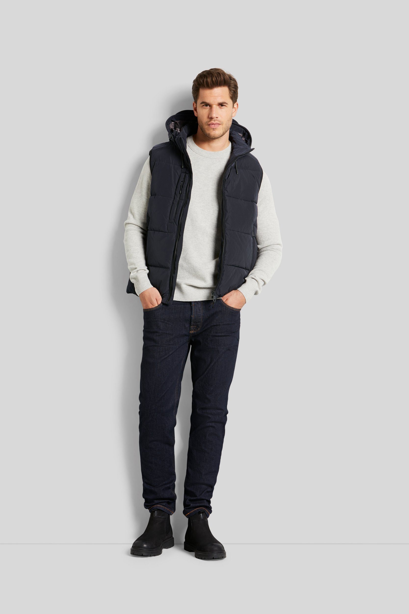 Bugatti Bodywarmer met afneembare capuchon