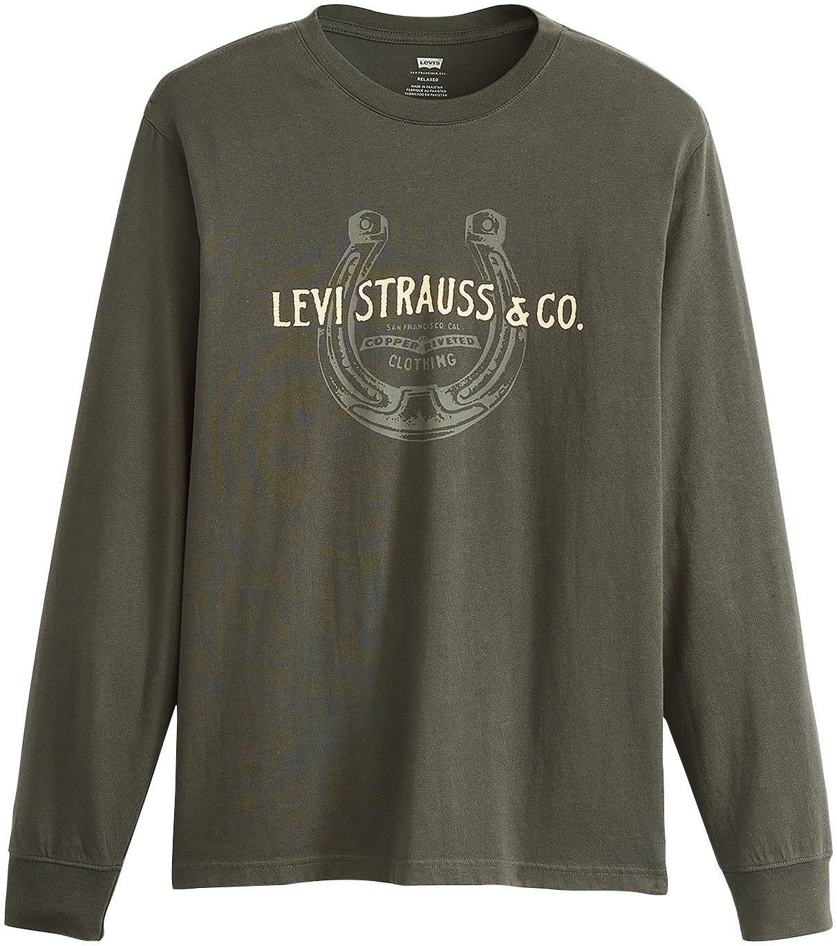 Levi's® Shirt met lange mouwen RELAXED LS GRAPHIC TEE