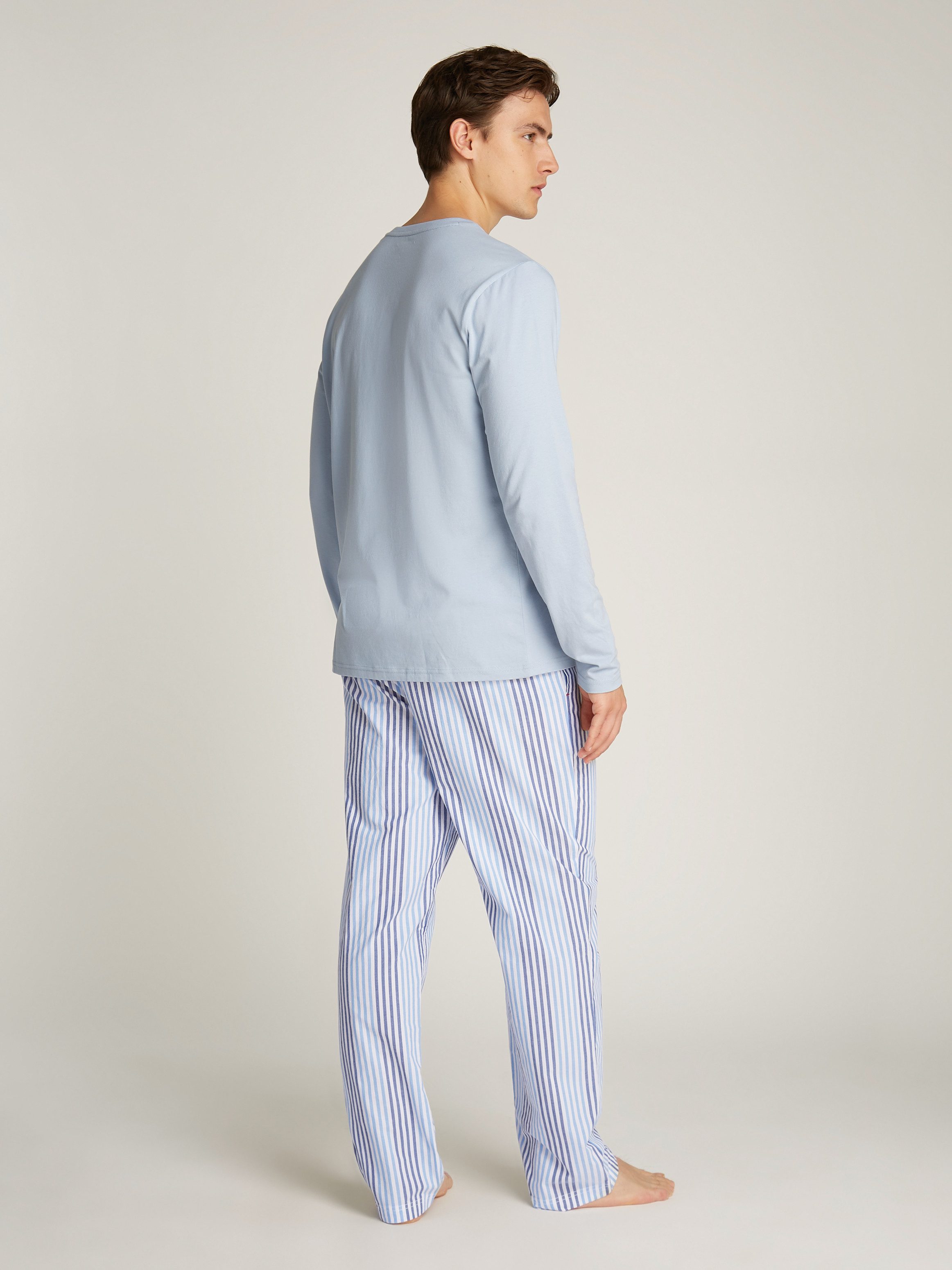 Tommy Hilfiger Underwear Pyjama LS PANT WOVEN SET PRINT (set, 2-delig, 2 stuks)