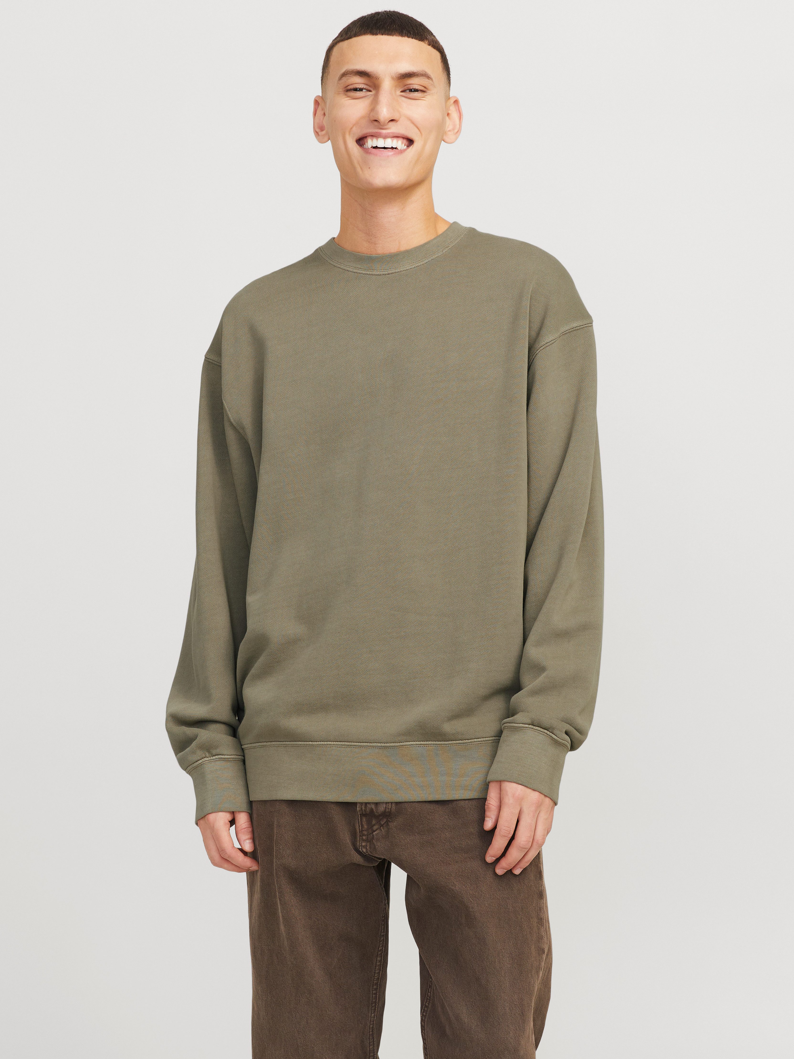 Jack & Jones Sweatshirt JJECHARGE FADED SWEAT CREW NECK NOOS