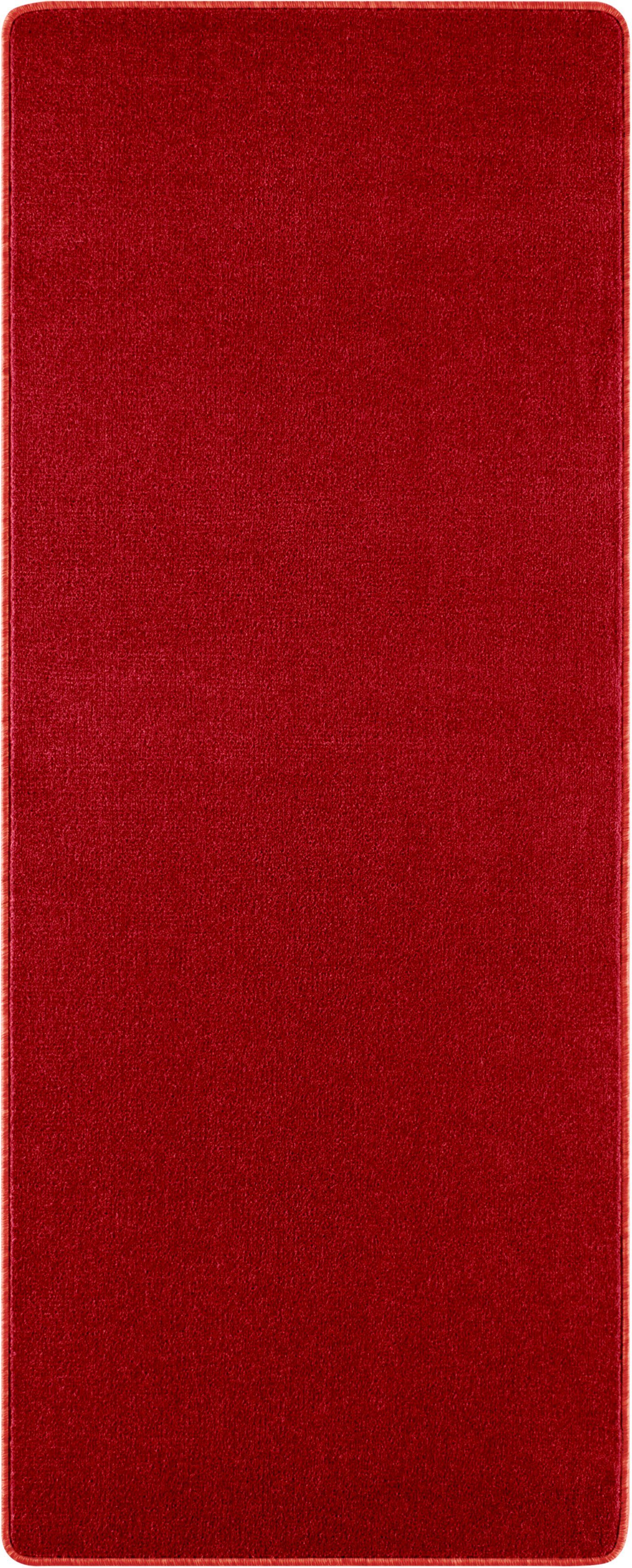 HANSE Home Vloerkleed Shashi Kortpolig, effen kleuren, loper, zacht, eetkamer, kinderkamer, gang