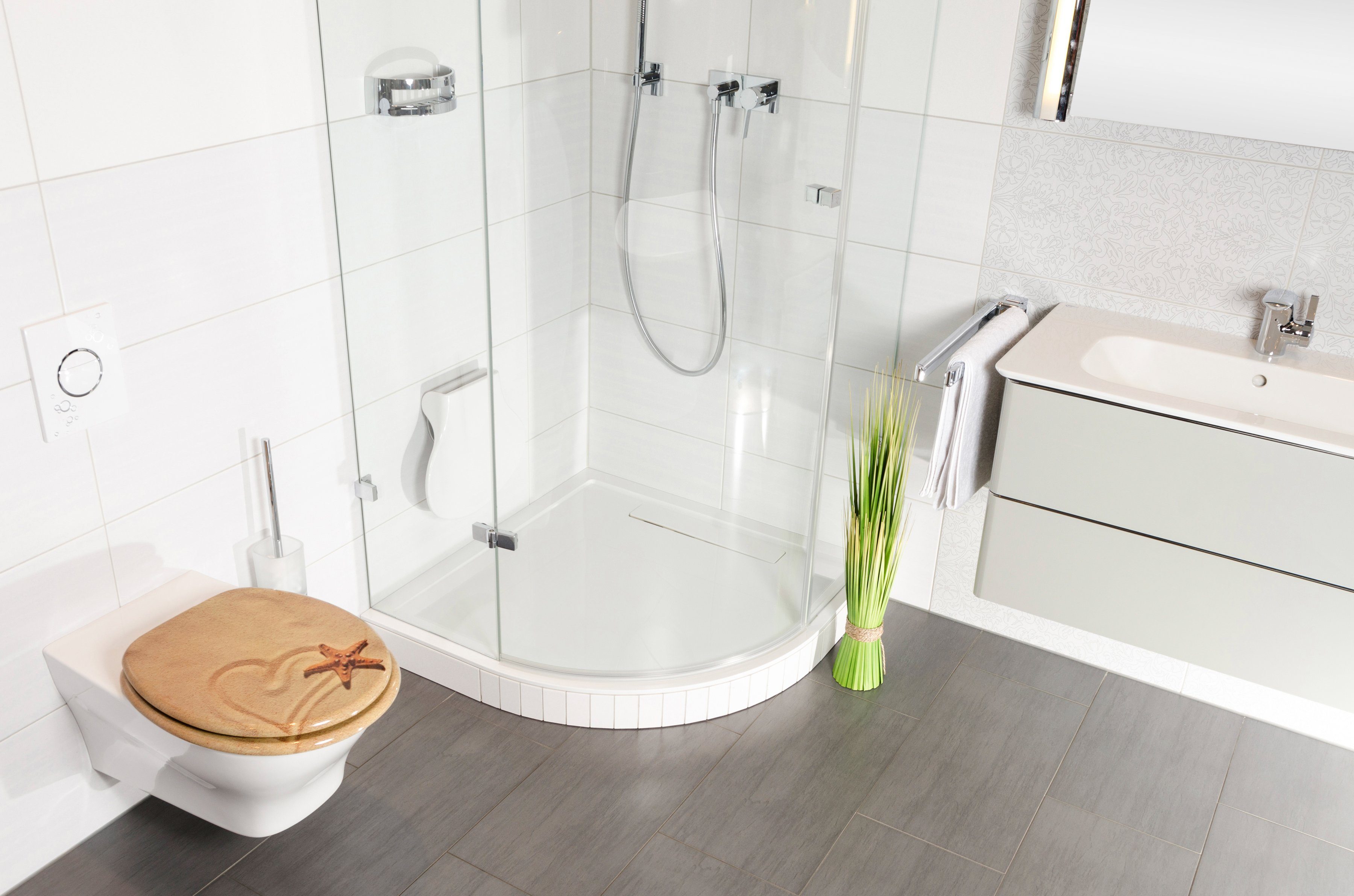 Sanilo Toiletzitting Sandy met soft-closemechanisme