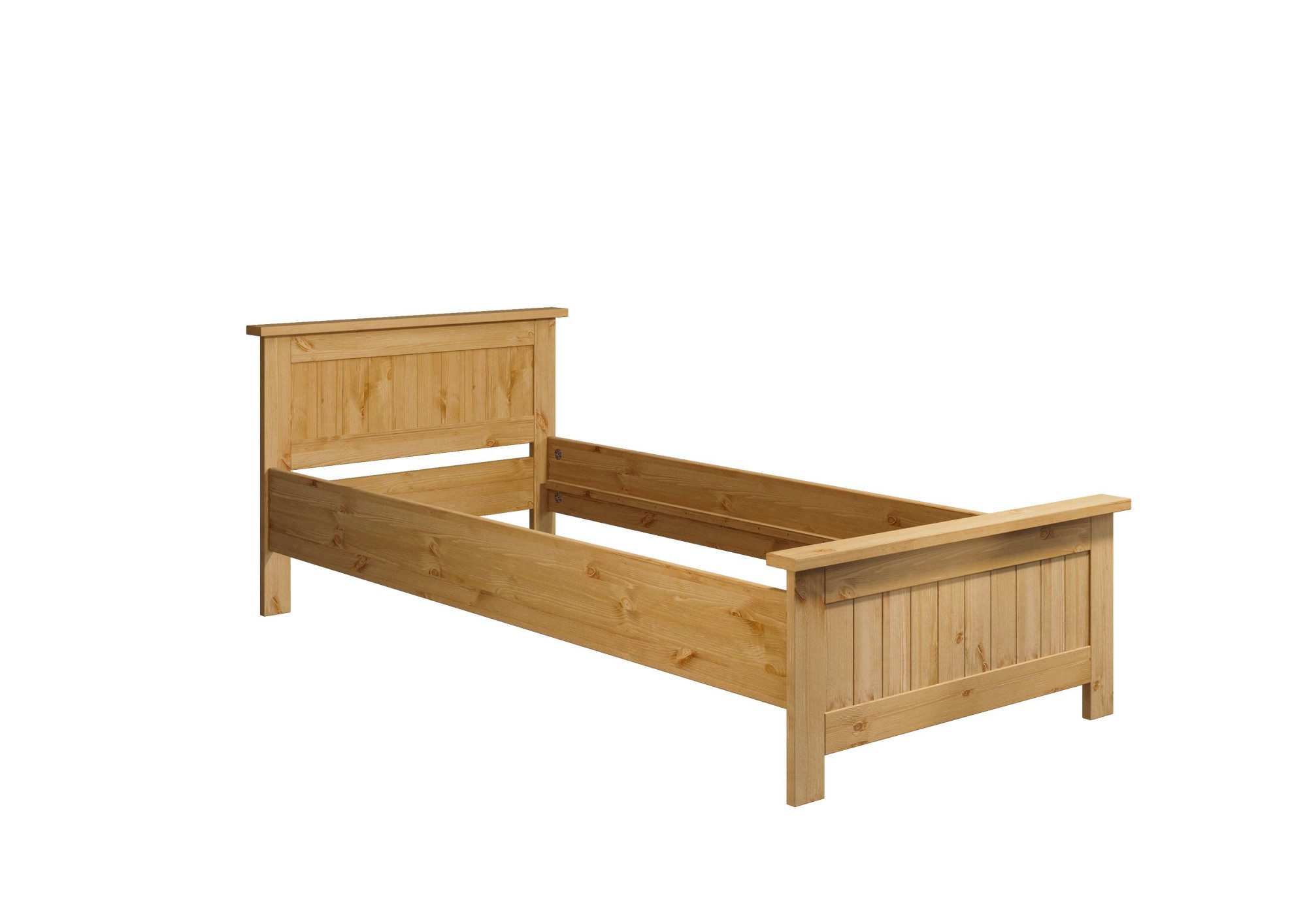 Home affaire Massief houten ledikant Juventus, Bed, Massiefhouten bed, Houten bed, Bedframe