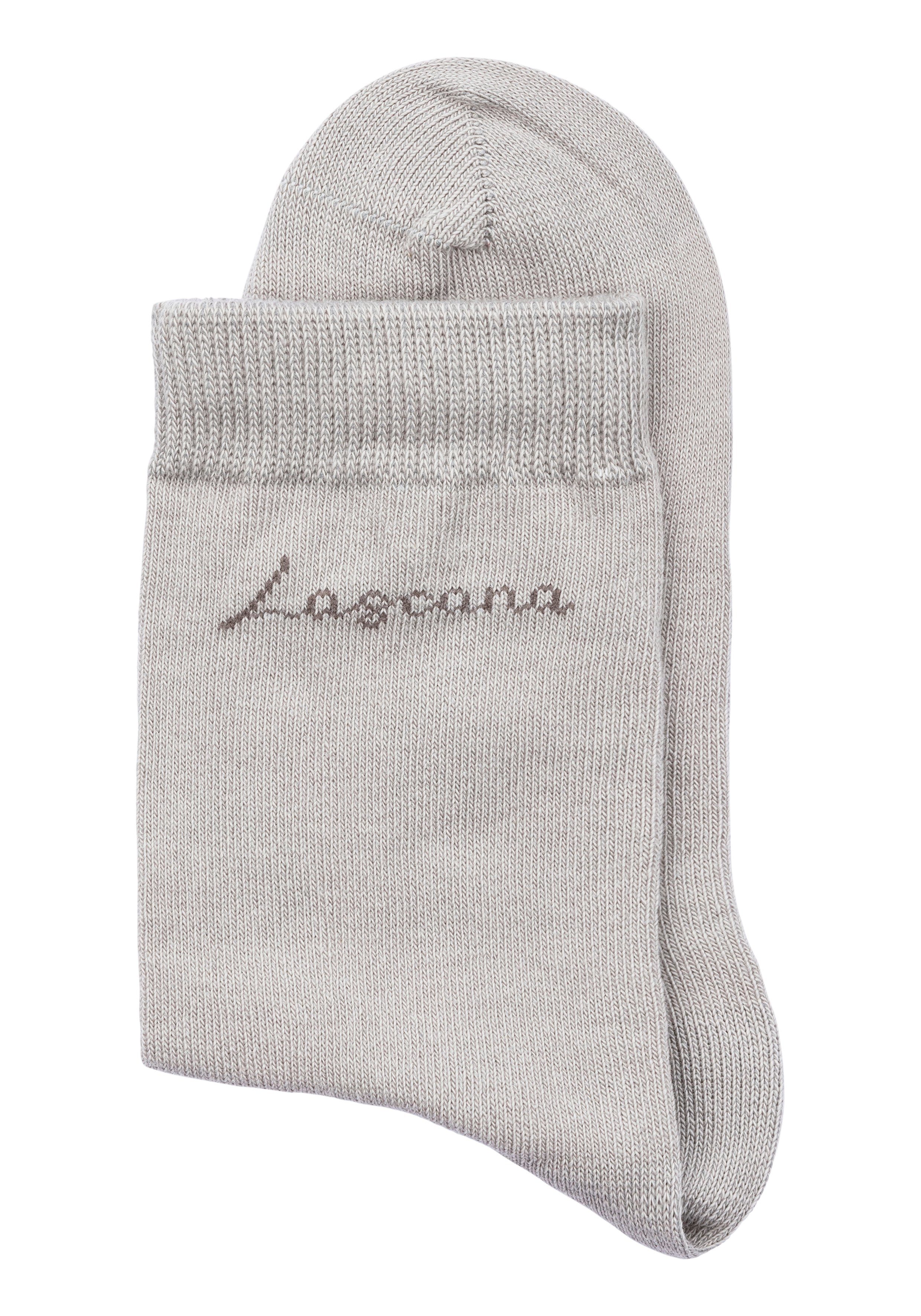Lascana Basic sokken Believe in Yourself in aantrekkelijke cadeauverpakking (box, 4 paar)