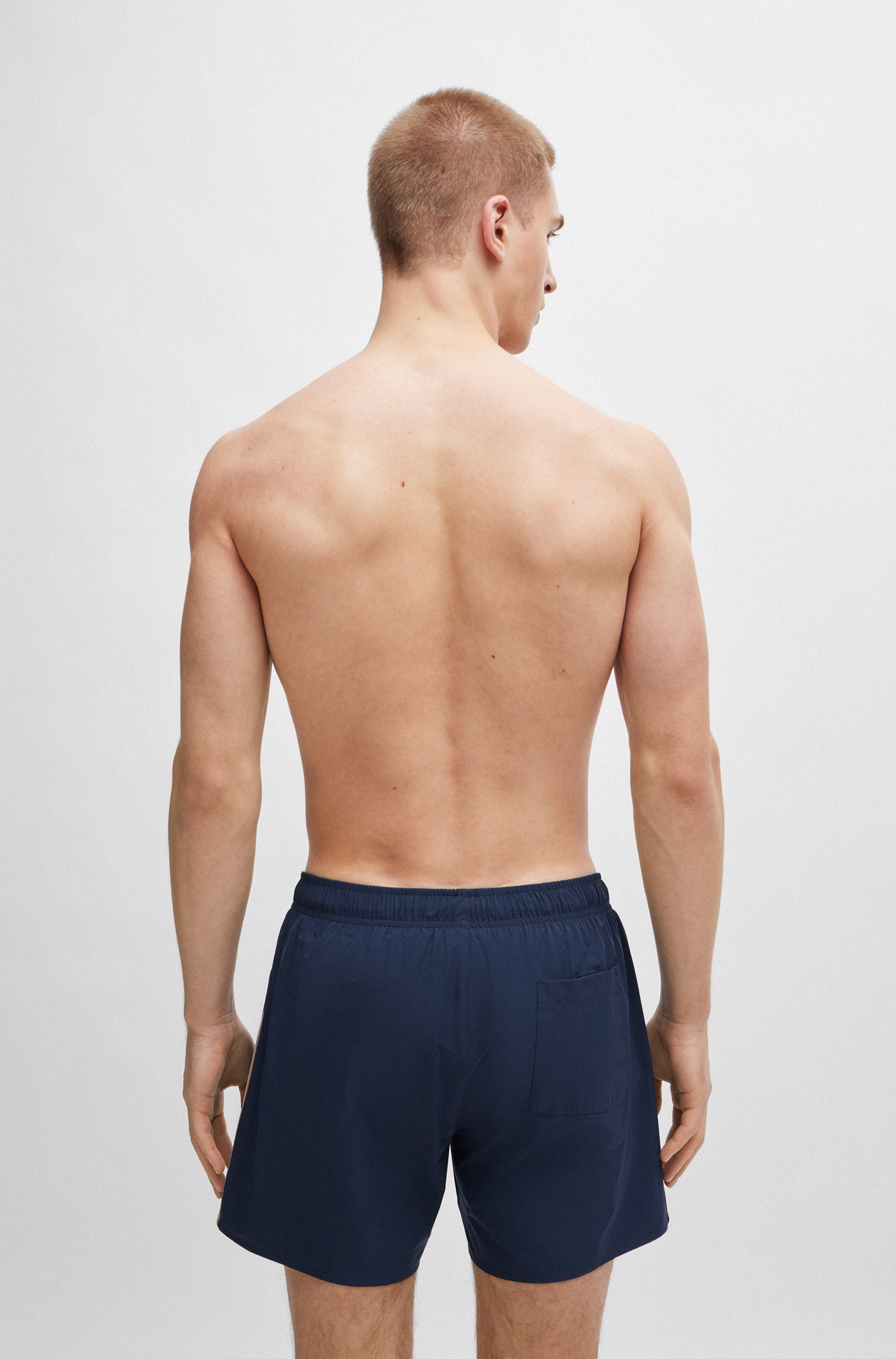 BOSS Zwemshort Iconic met achterzak