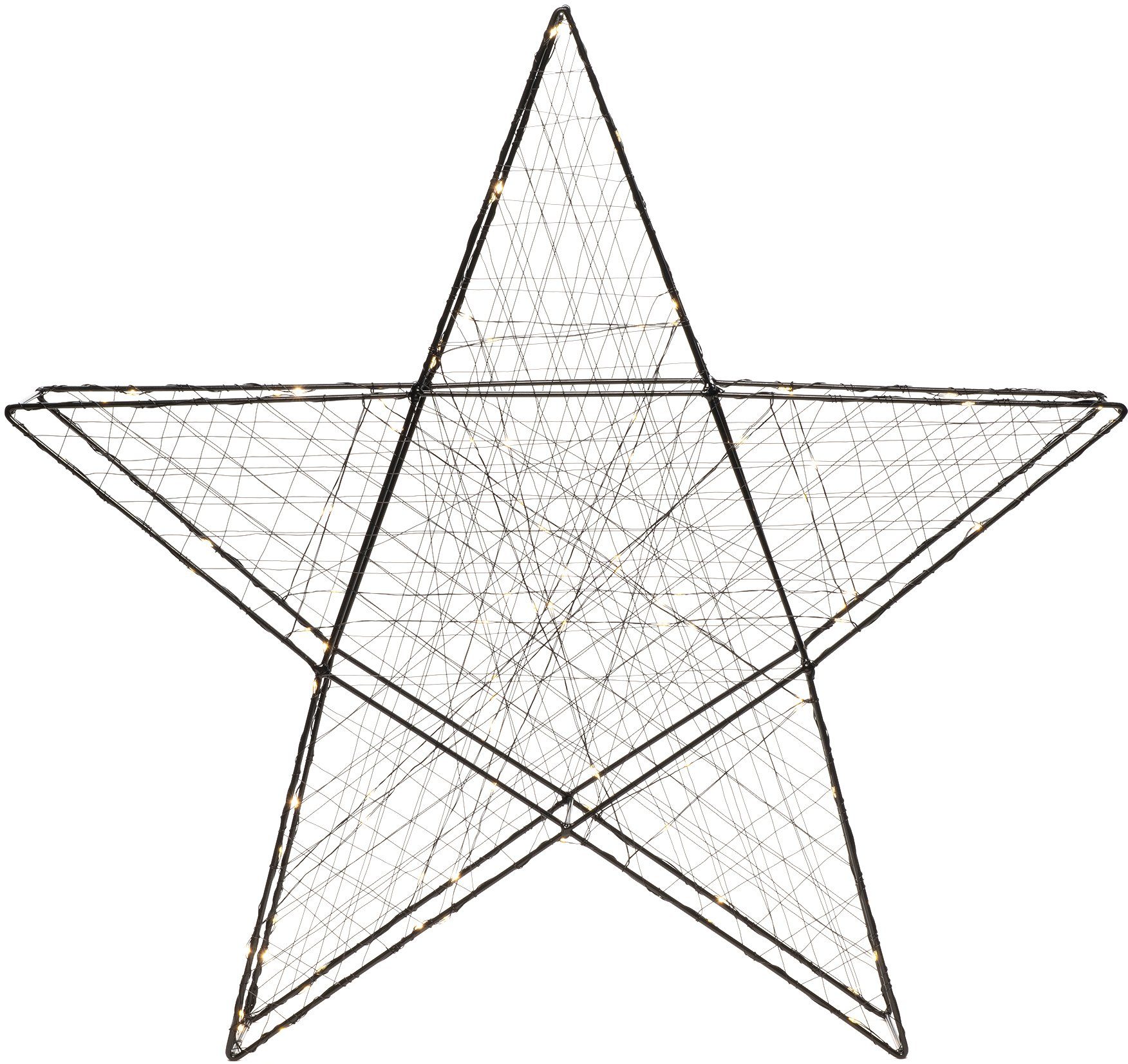KONSTSMIDE Ledster Kerstster, kerstversiering (1 stuk)