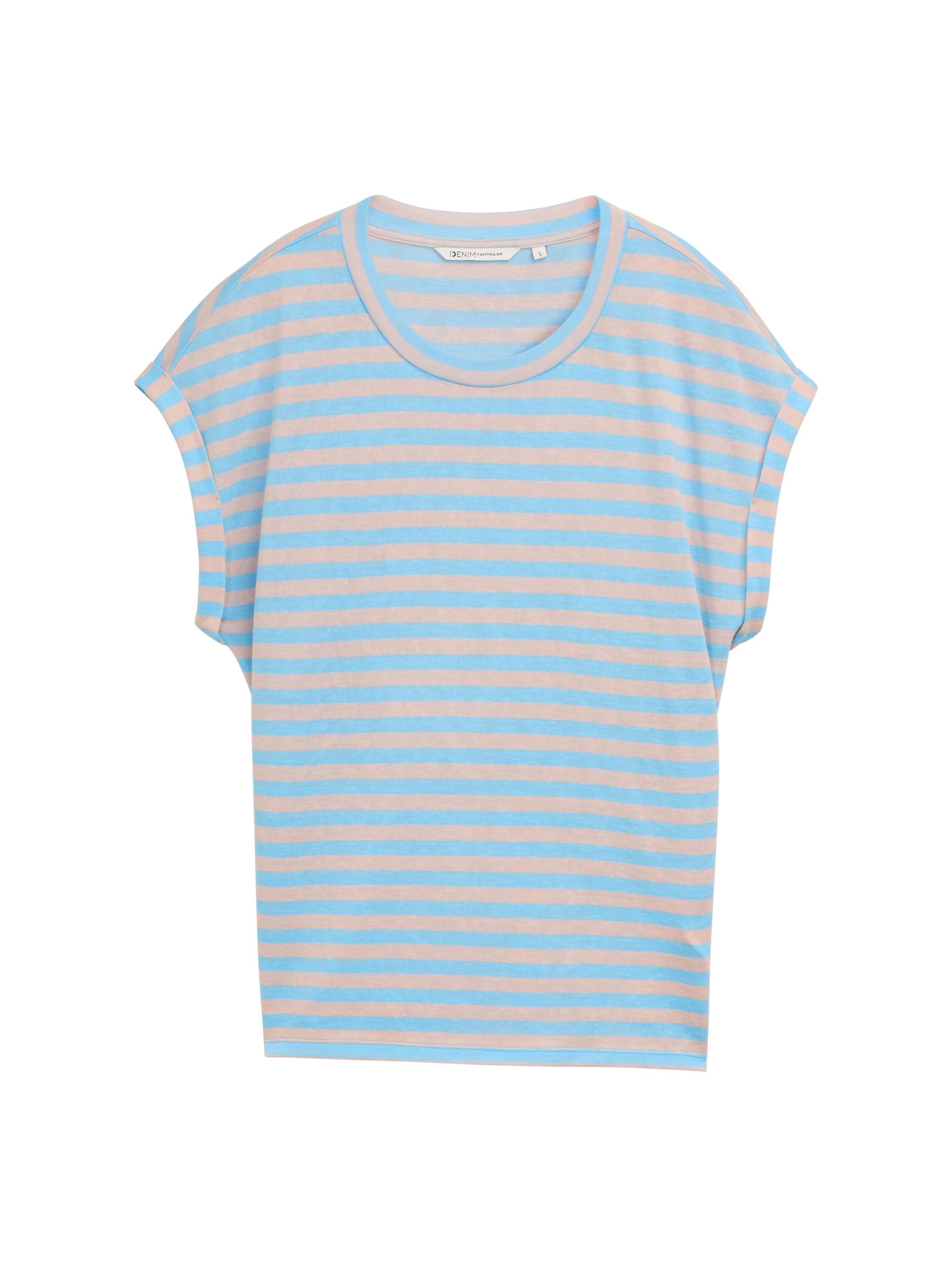 Tom Tailor Denim T-shirt met streepmotief