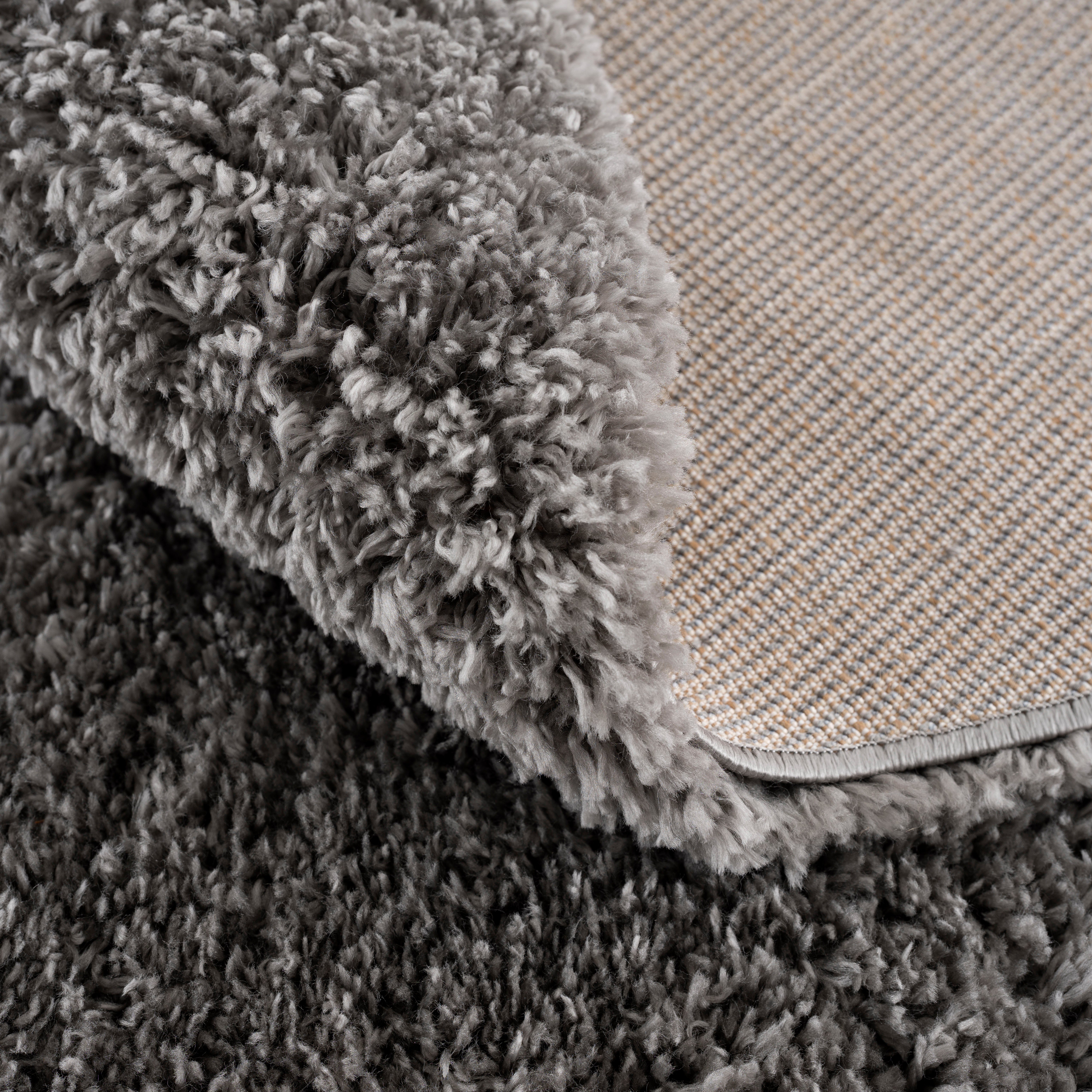 SANAT HALI Hoogpolig vloerkleed PORTO Woonkamer, lange pool, shaggy-vloerkleed