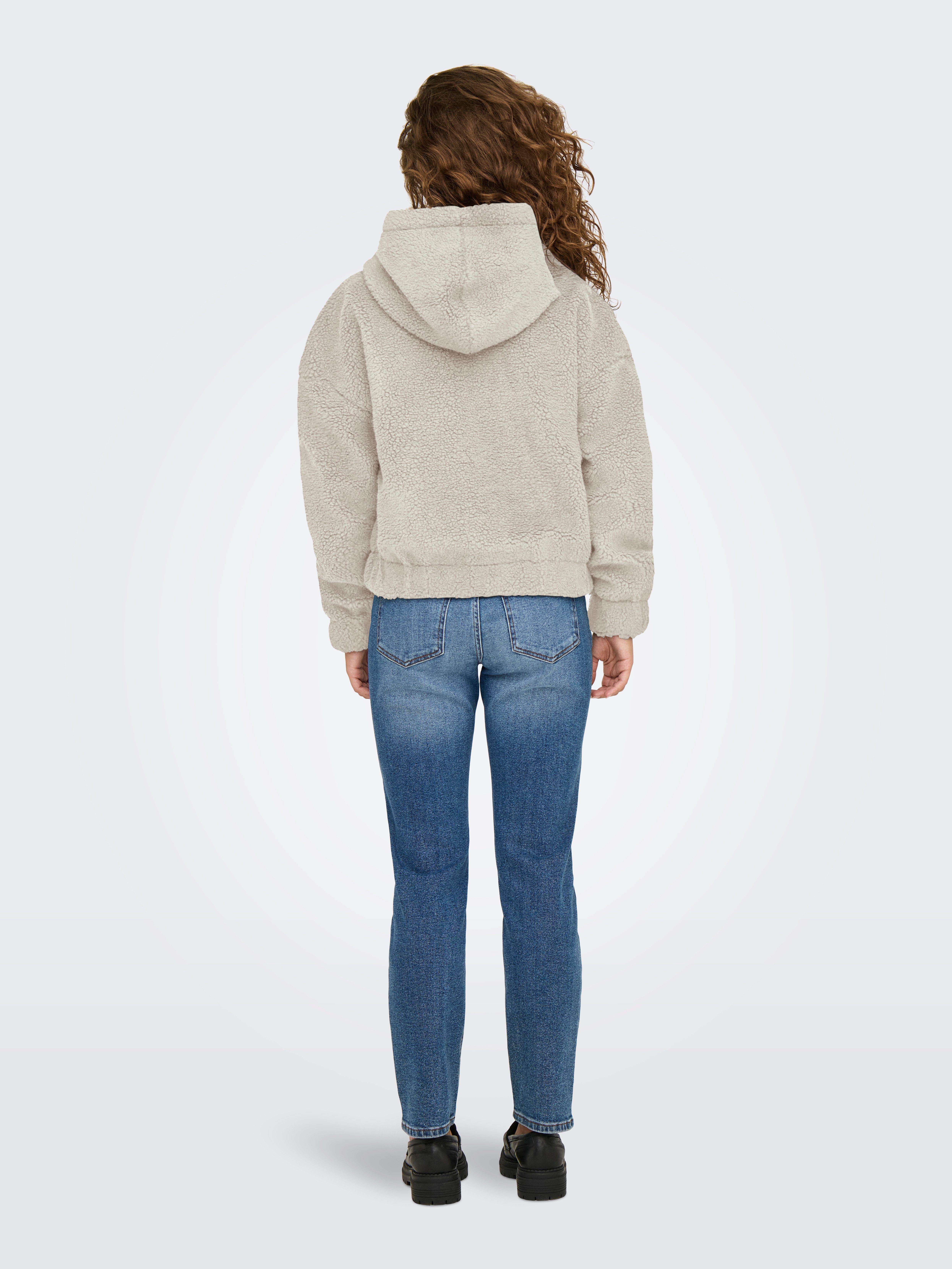 Only Fleecejack ONLTANJA TEDDY HOOD JACKET OTW NOOS