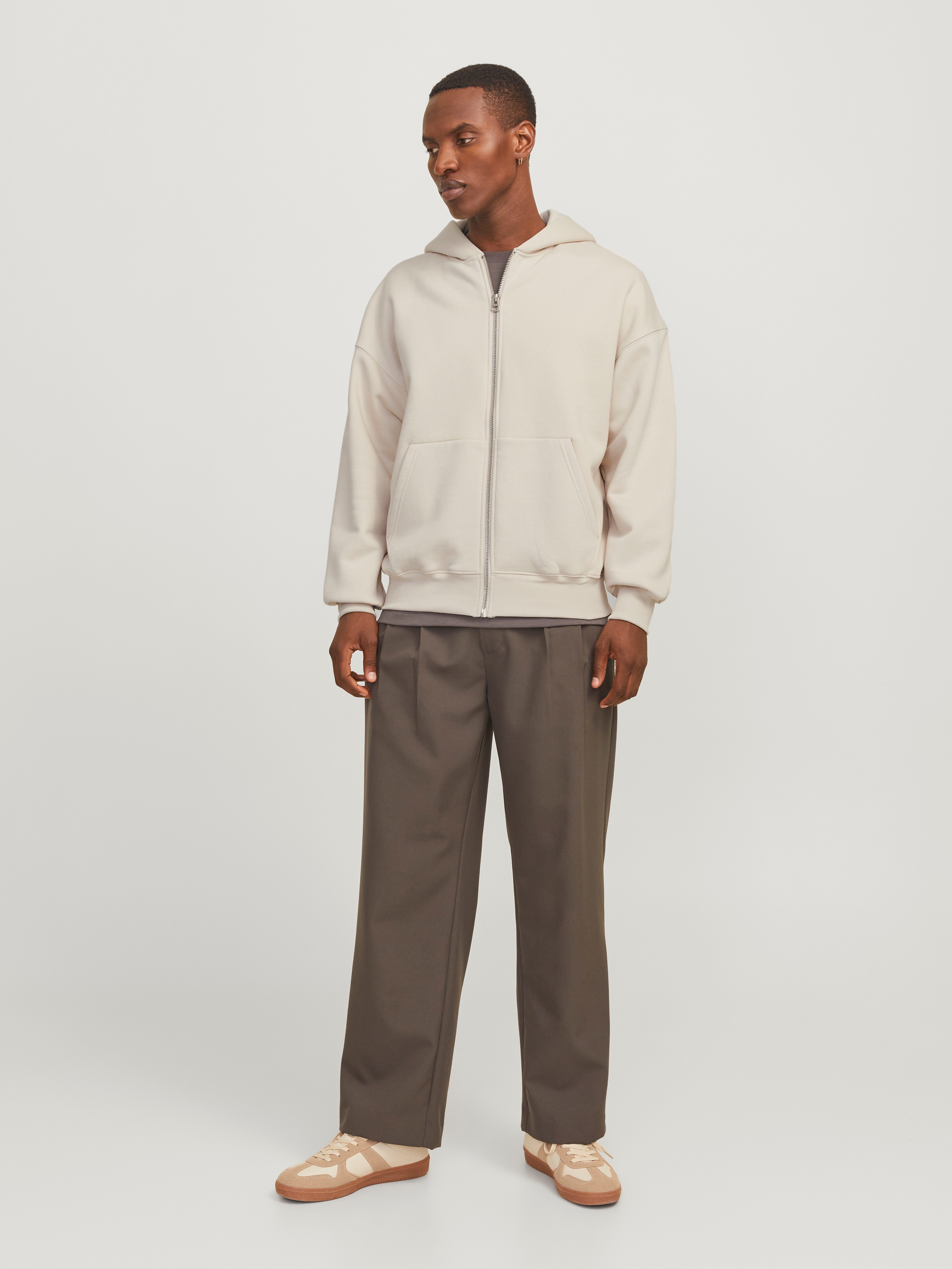 Jack & Jones Capuchonsweatvest JJEURBAN EDGE SWEAT ZIP HOOD NOOS