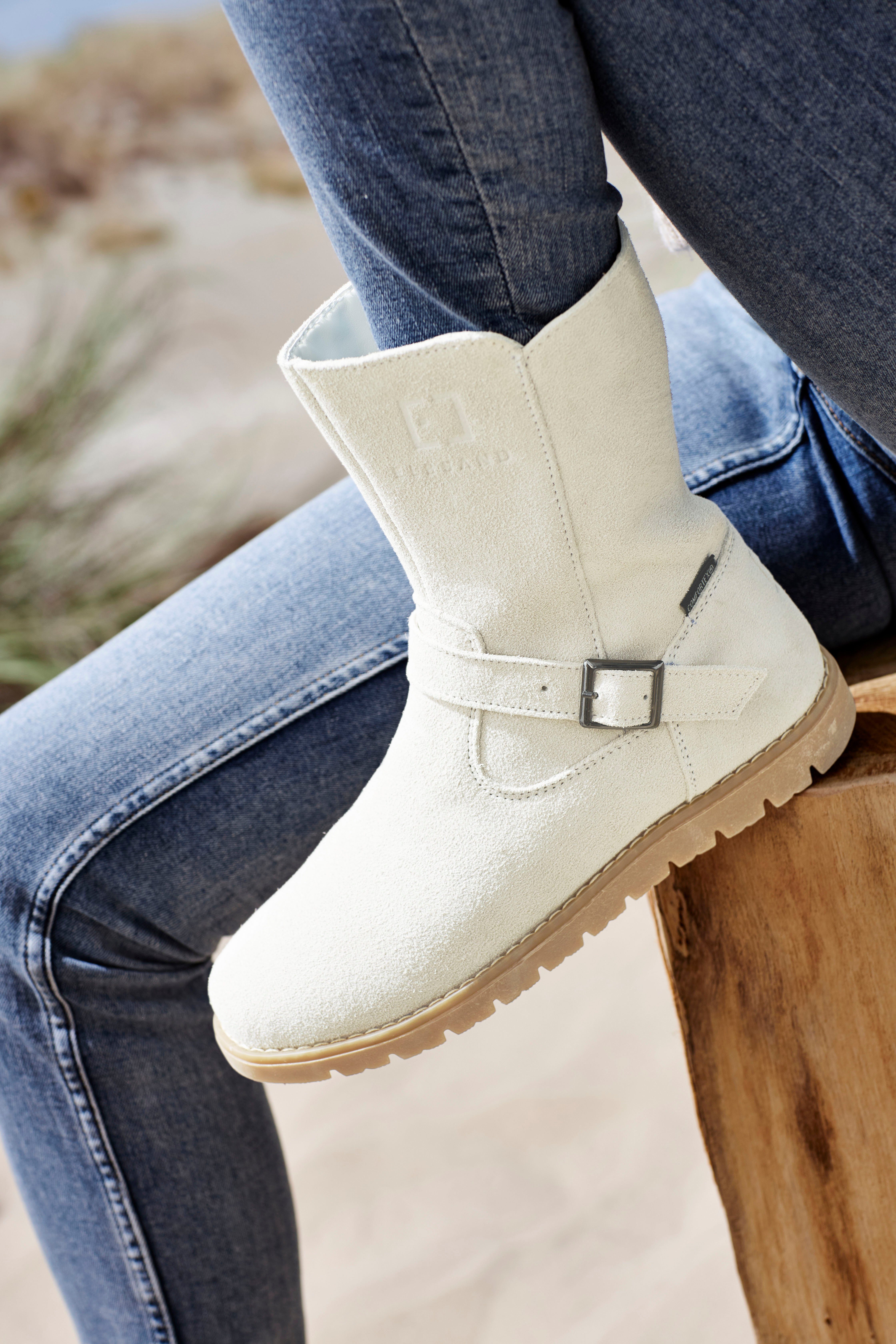 Elbsand Winterlaarzen Boots, winter enkellaars, leer, wind- & waterafstotende Tex-membraan