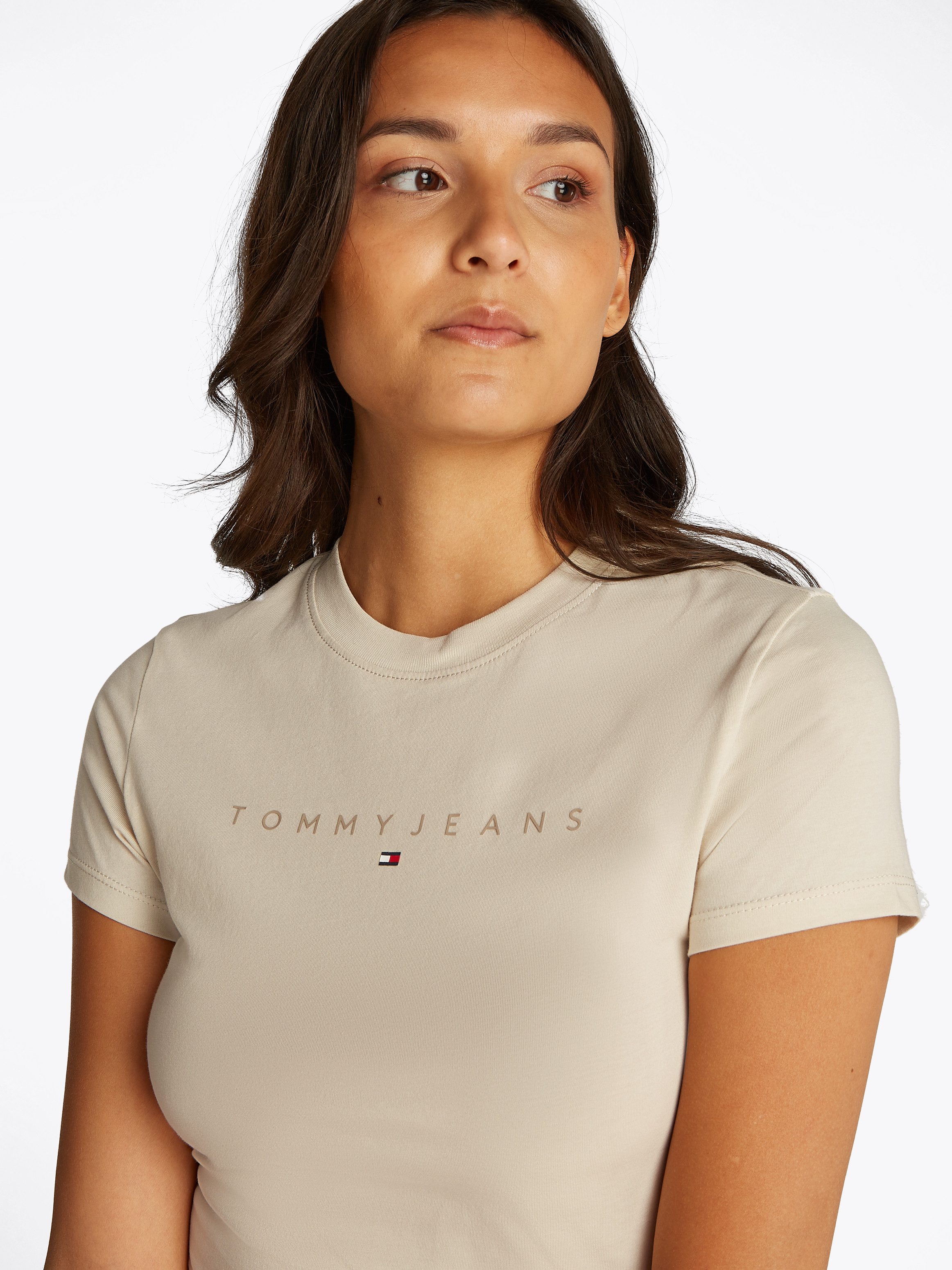 TOMMY JEANS T-shirt TJW SLIM TONAL LINEAR TEE EXT