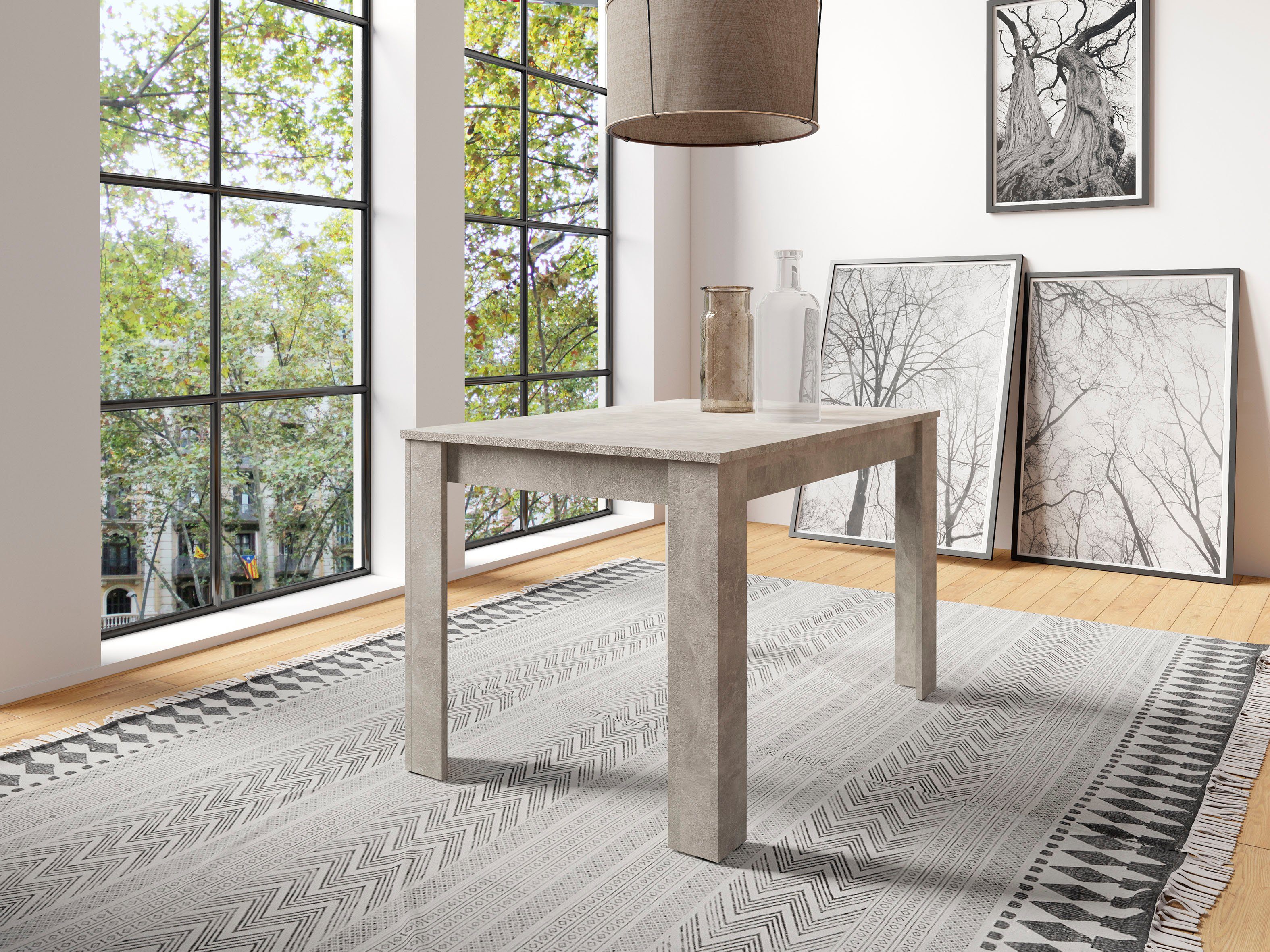 byLIVING Eettafel Nepal breedte 80/ 90/ 120 of 140 cm, verschillende uitvoeringen beschikbaar