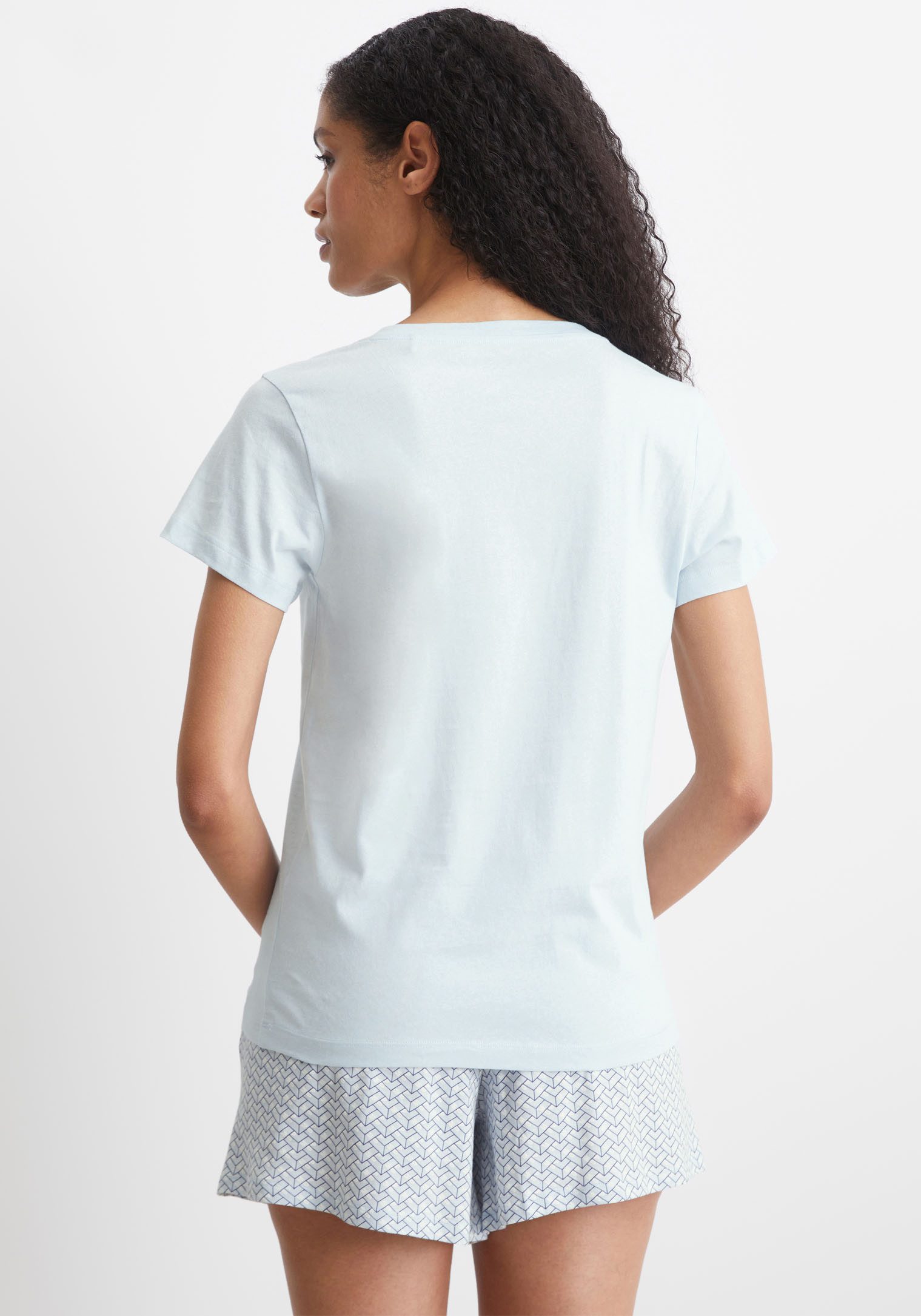 Marc O'Polo T-shirt Mix & Match Cotton met discreet merk-borduursel