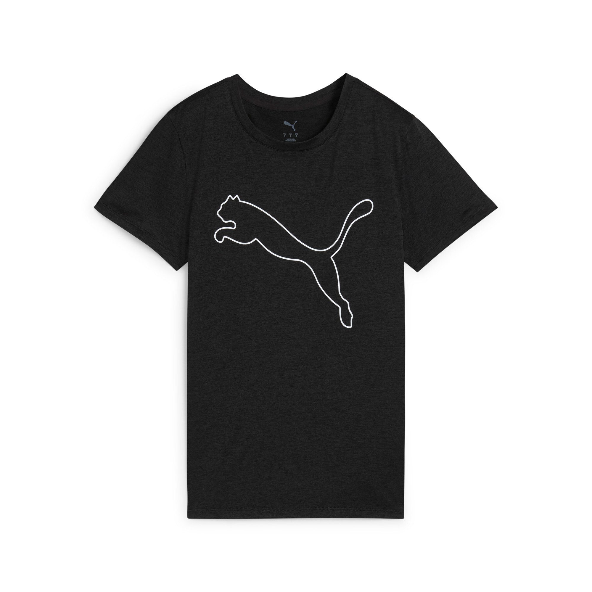 PUMA Trainingsshirt W TAD ESSENTIAL HEATHER LOGO TEE