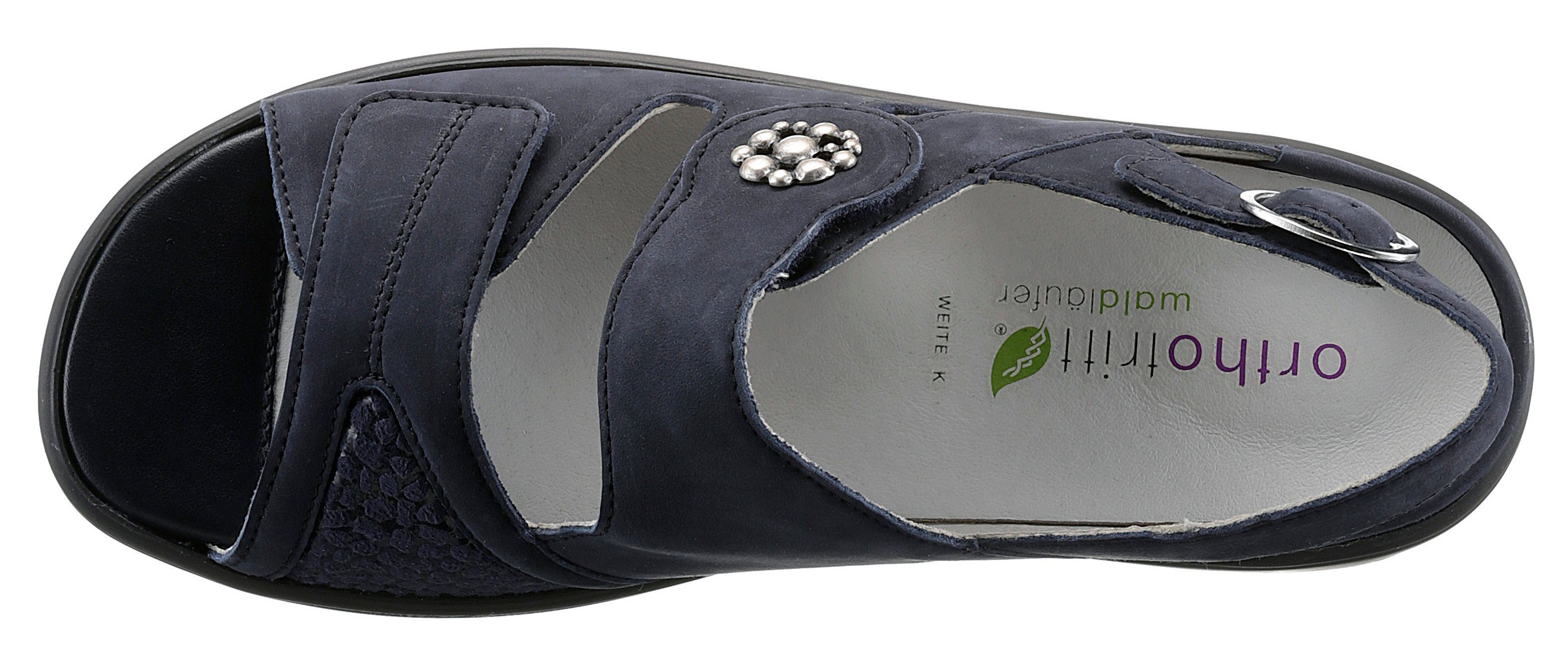 Waldläufer Sandalen Kara-Soft zomerschoen, sandaal, sleehak, met klittenbandsluitingen, k-breedte