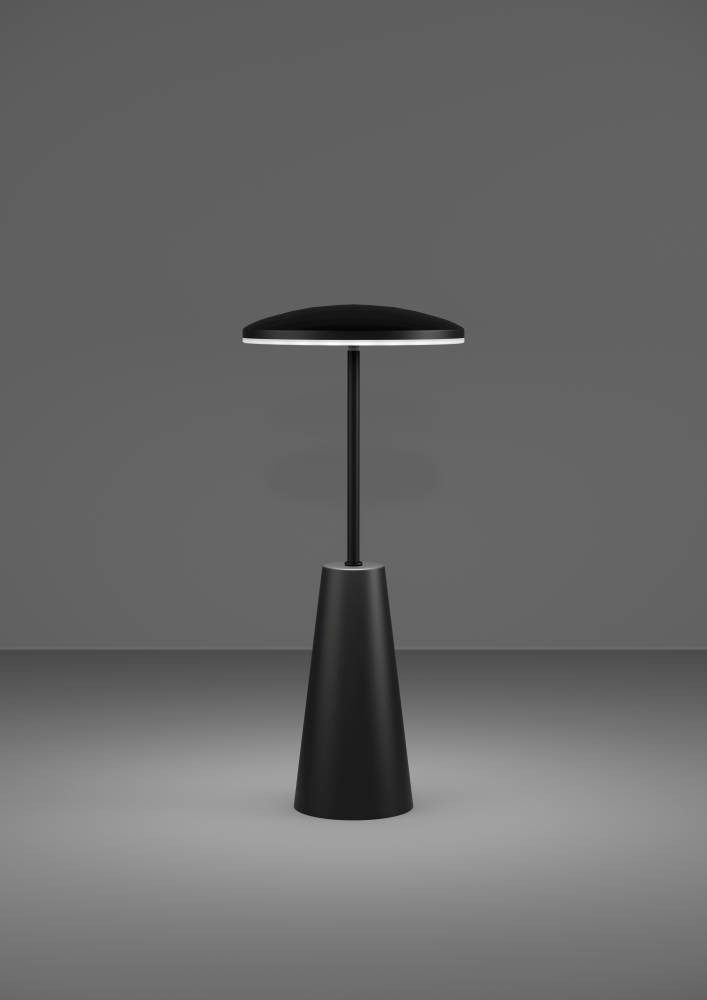 EGLO Tafellamp Piccola dimmbare nachttafellamp, metaal in zwart, lamp voor balkon, ip54 (1 stuk)
