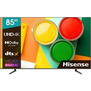 hisense led-tv 85a6eg, 216 cm - 85", 4k ultra hd, smart tv zwart