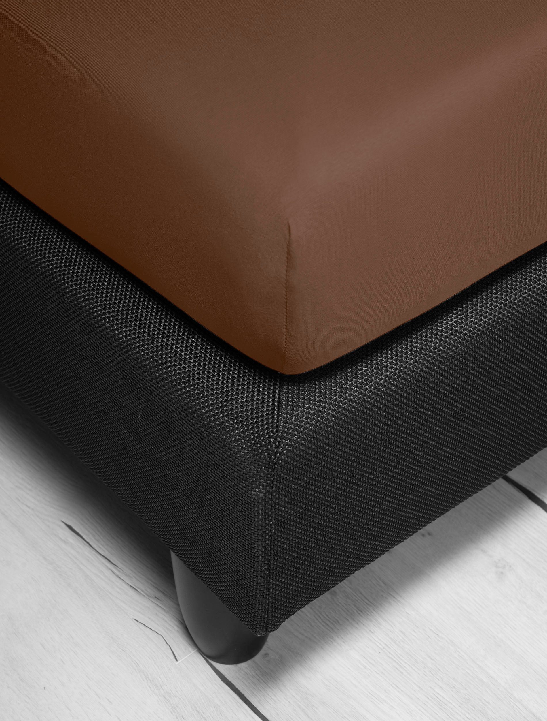 Irisette Hoeslaken Jupiter 8 van katoen, voor matrassen tot 25 cm hoogte, laken, hoeslaken (1 stuk) hoeslakens beige