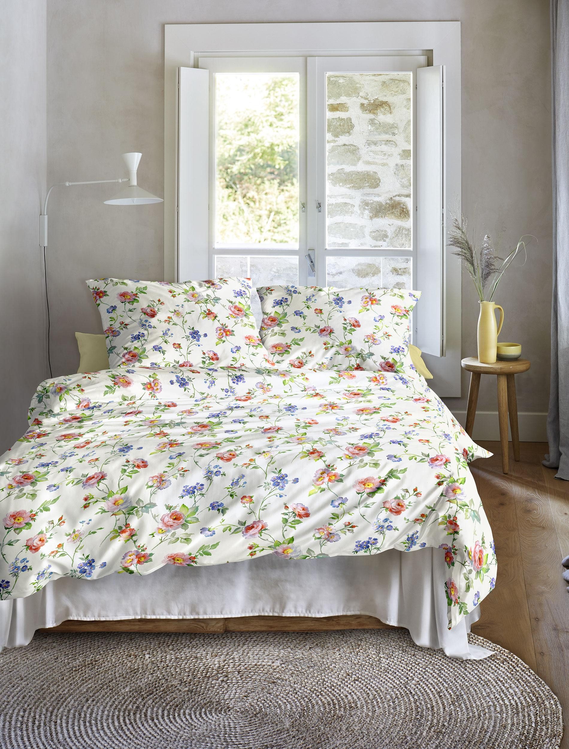 Irisette Beddengoed Wave 8591 dekbedovertrekken wit