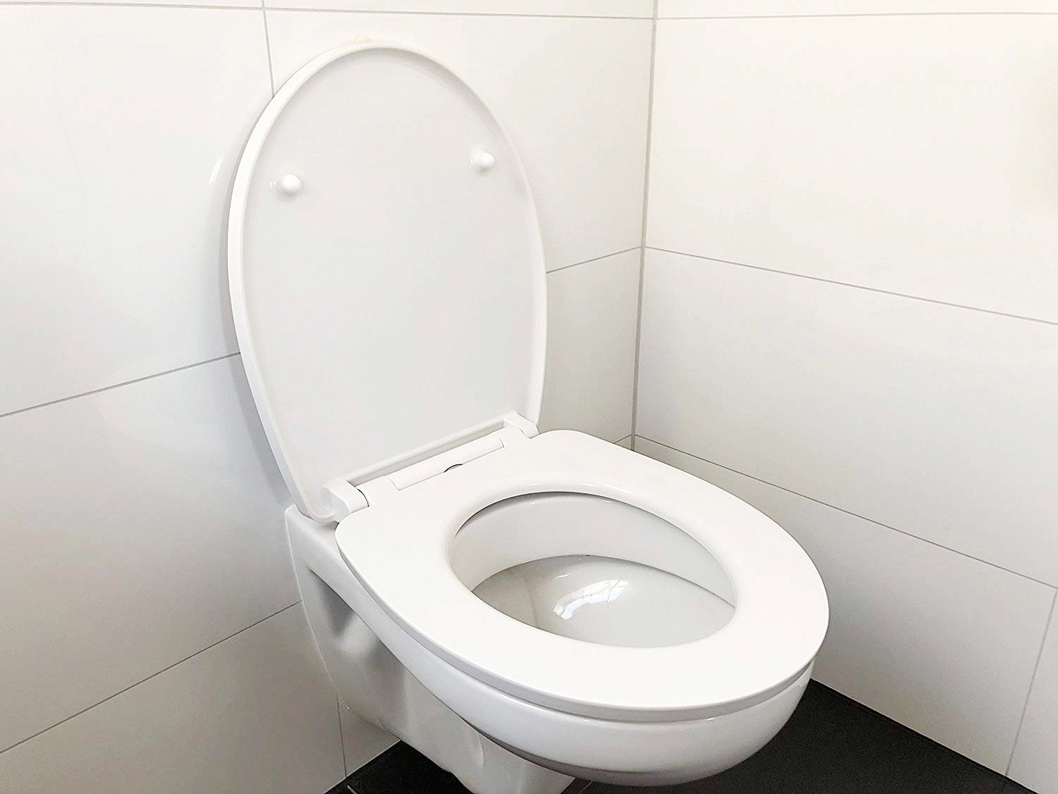 ADOB Toiletzitting Nothing to loose Soft-closemechanisme, voor het schoonmaken met één druk op de knop afneembaar