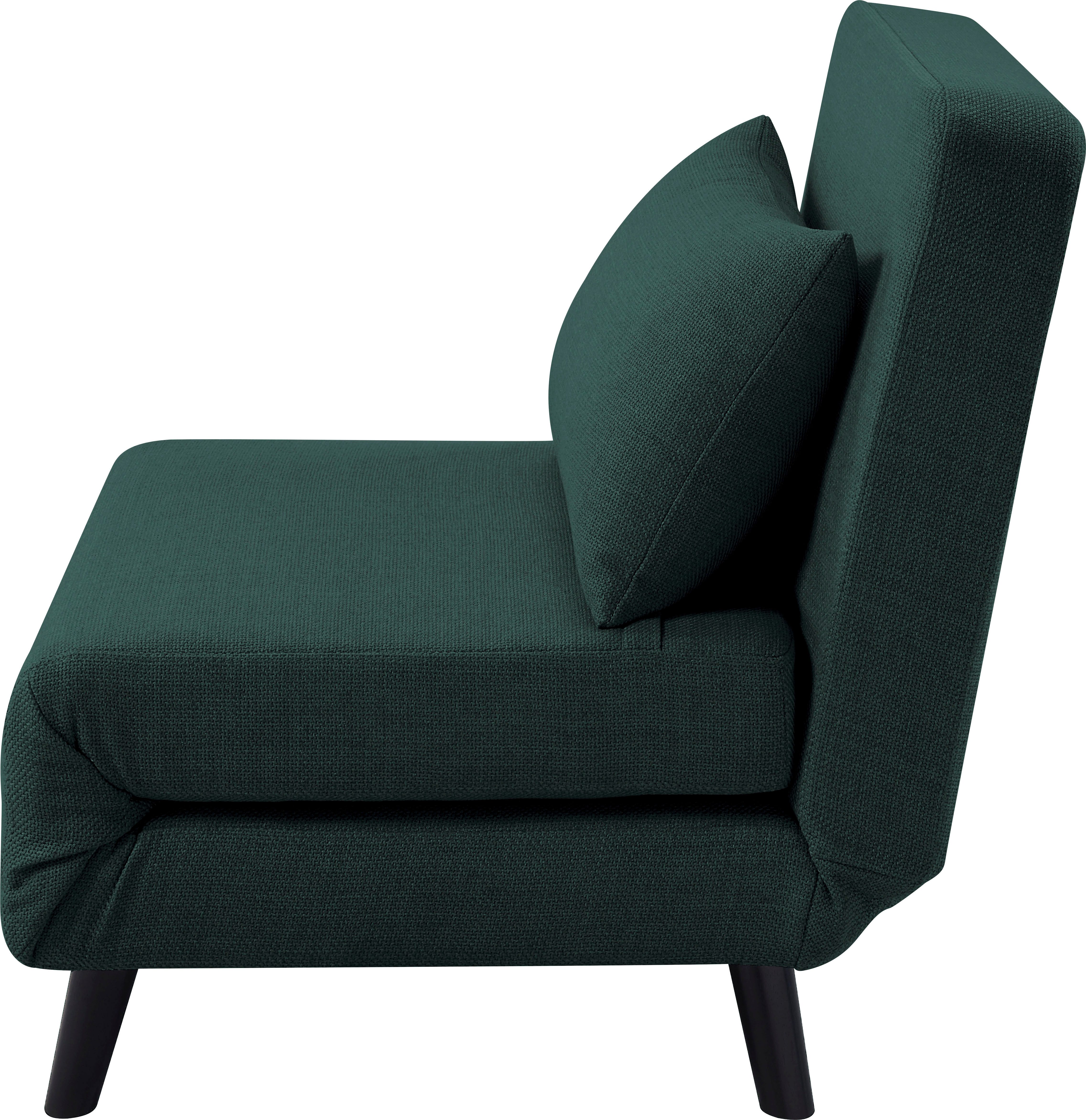 ATLANTIC home collection Fauteuil Robby incl. bedfunctie, meerdere verstelbaar, structuurstof