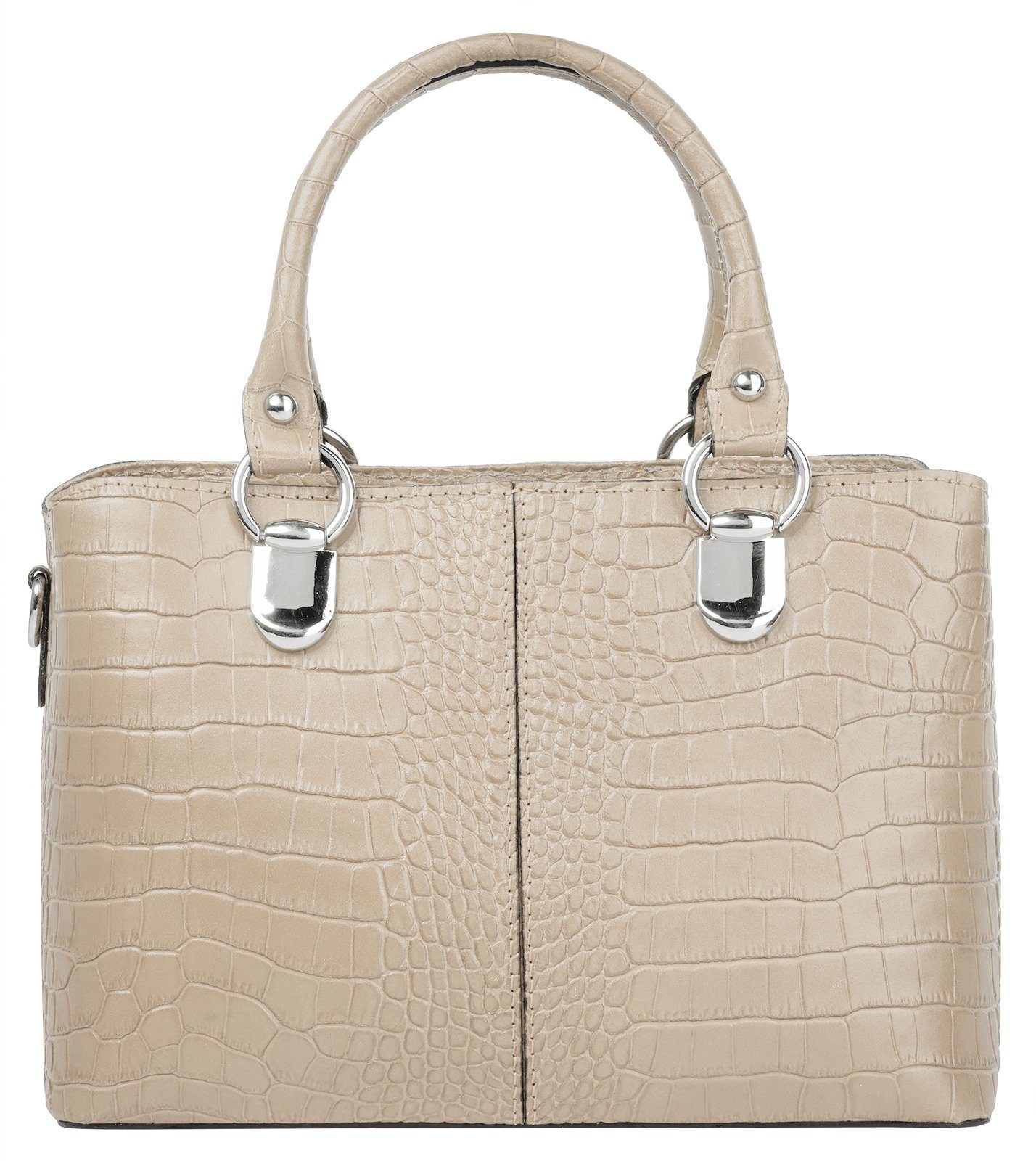 Cluty Schoudertas echt leer, made in italy