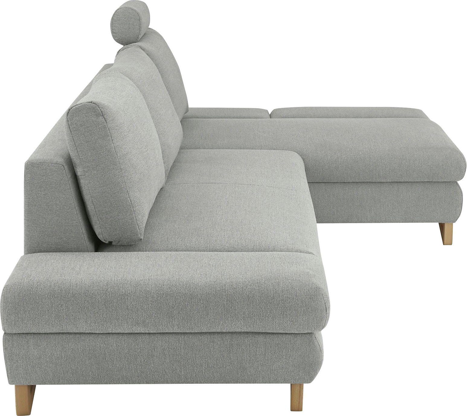 INOSIGN Slaapbank City/Giron comfortabele slaapbank (ligoppervlak 245 x 138 cm) en bedlade
