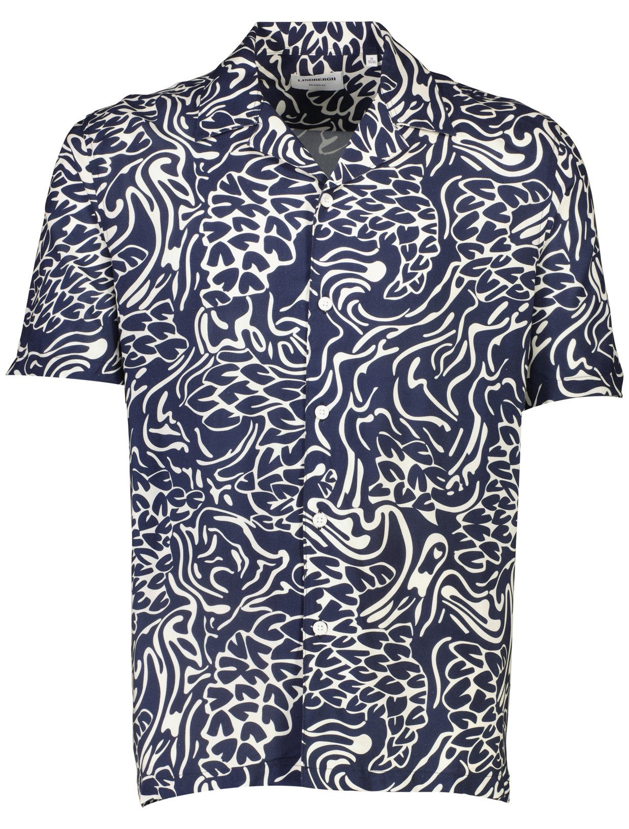 LINDBERGH Shirt met print met patroon en van 100% viscose