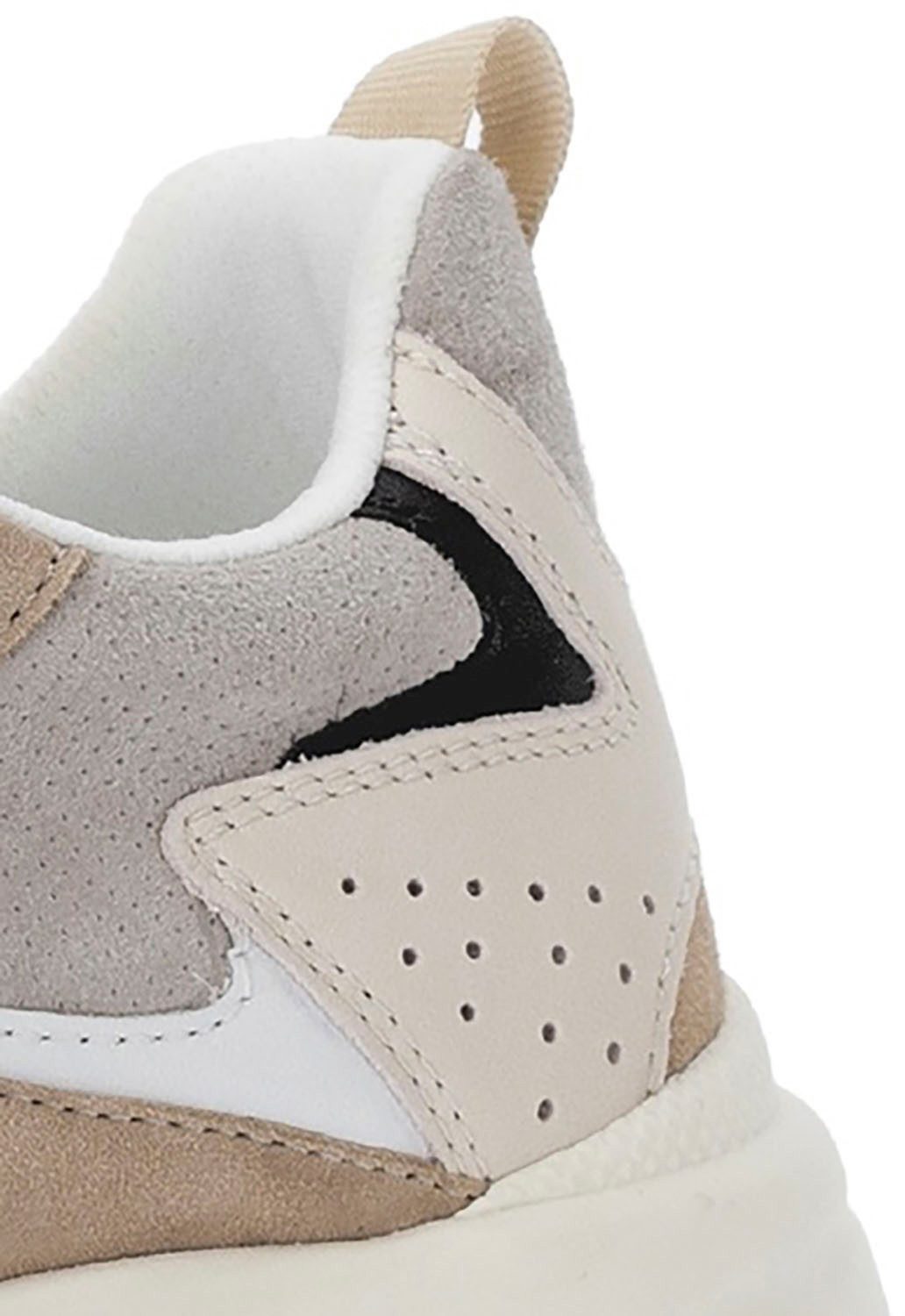 Gabor Sneakers met sleehak Florence , vrijetijdsschoen, lage schoen, veterschoen in comfortwijdte g (= breed)