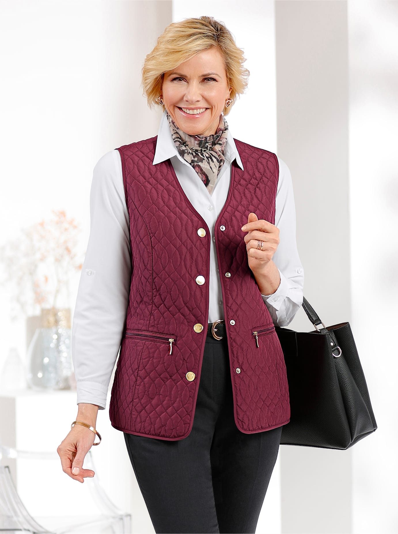 Classic Bodywarmer bovenkleding maat 40 rood