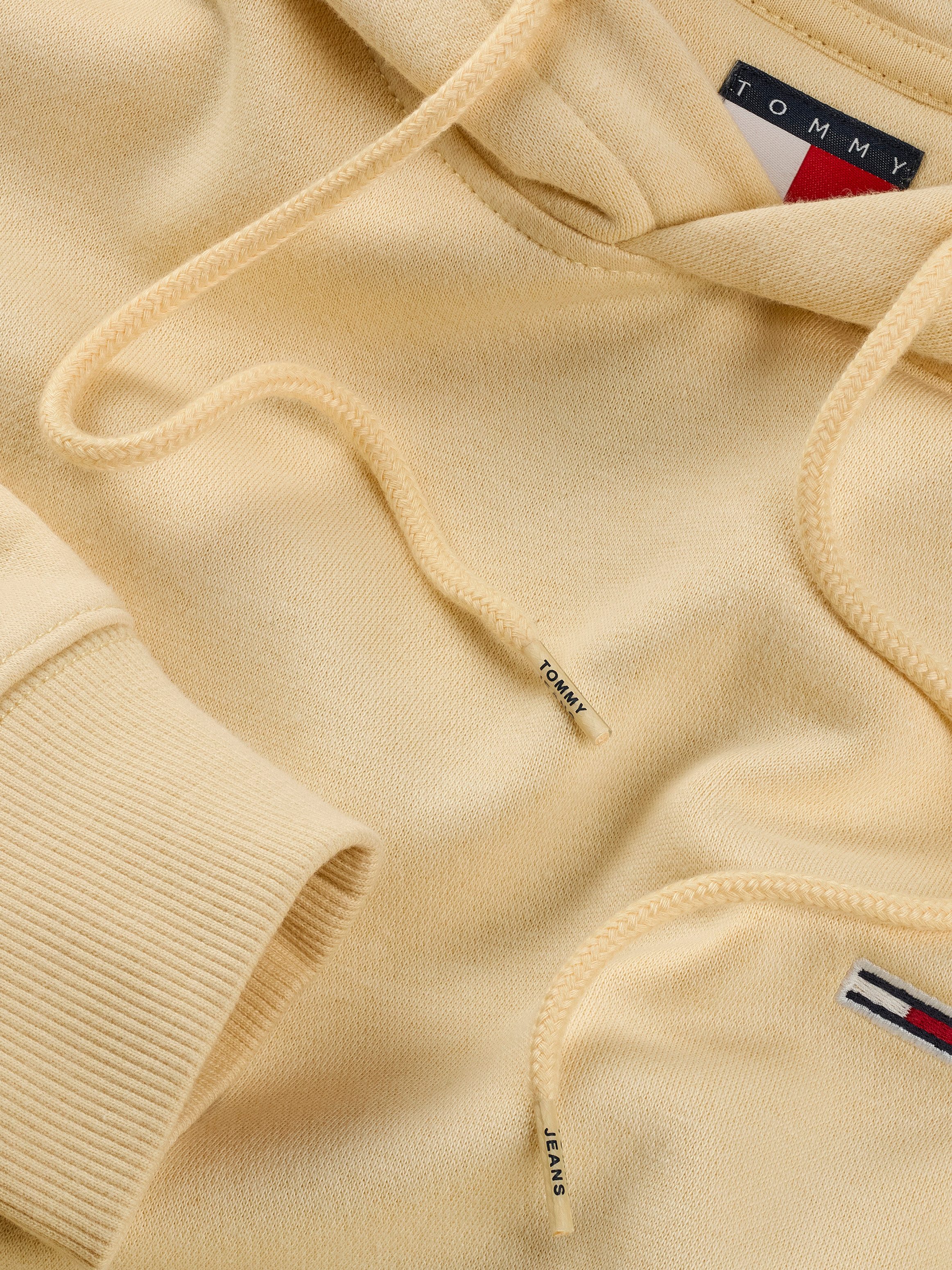 TOMMY JEANS Sweatshirt TJM REG S FLAG HOODIE met geborduurd merklogo op borsthoogte