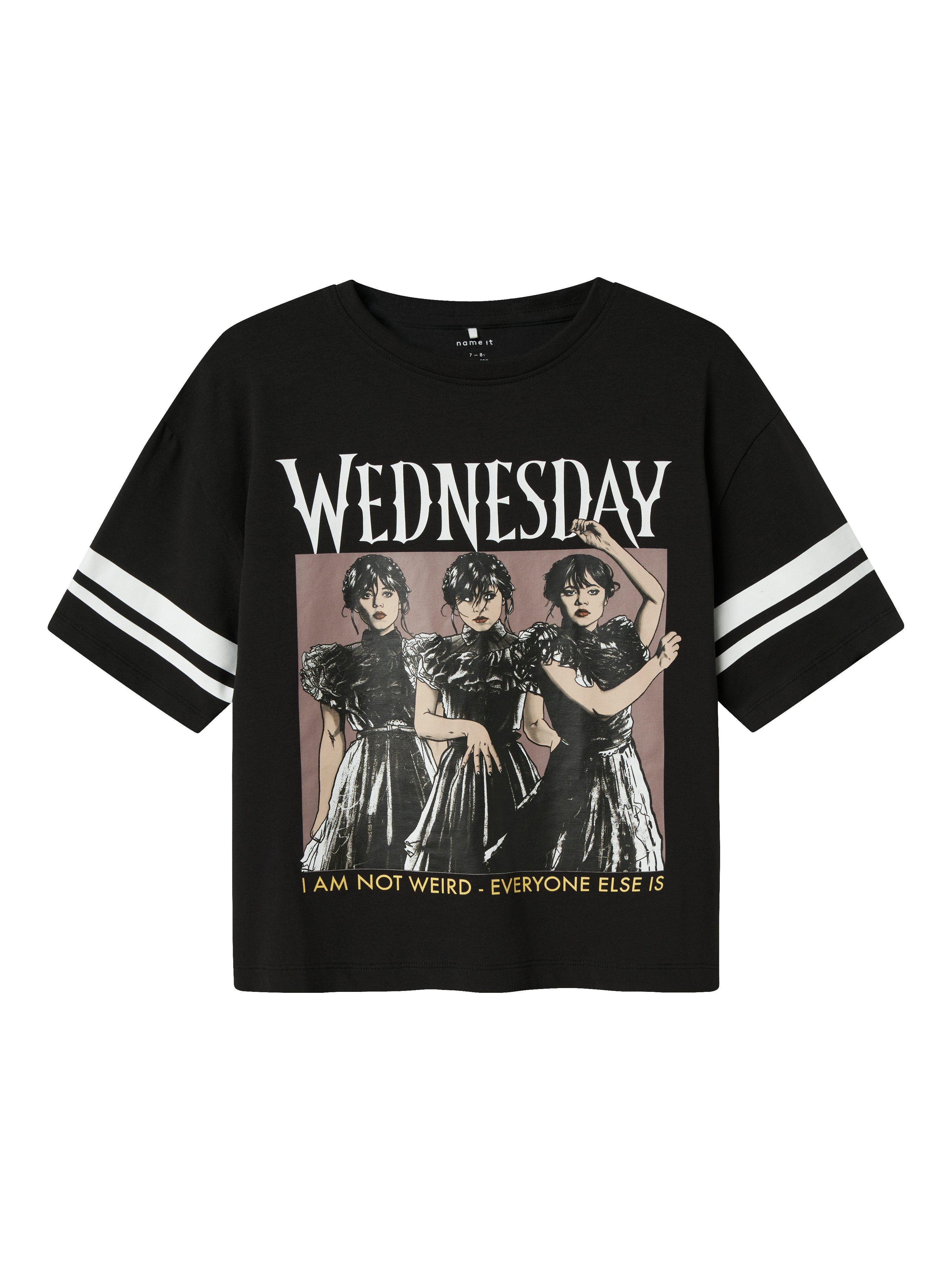 Name It T-shirt NKFJIXINA WED SS RLX TOP BOX NOOS SKY