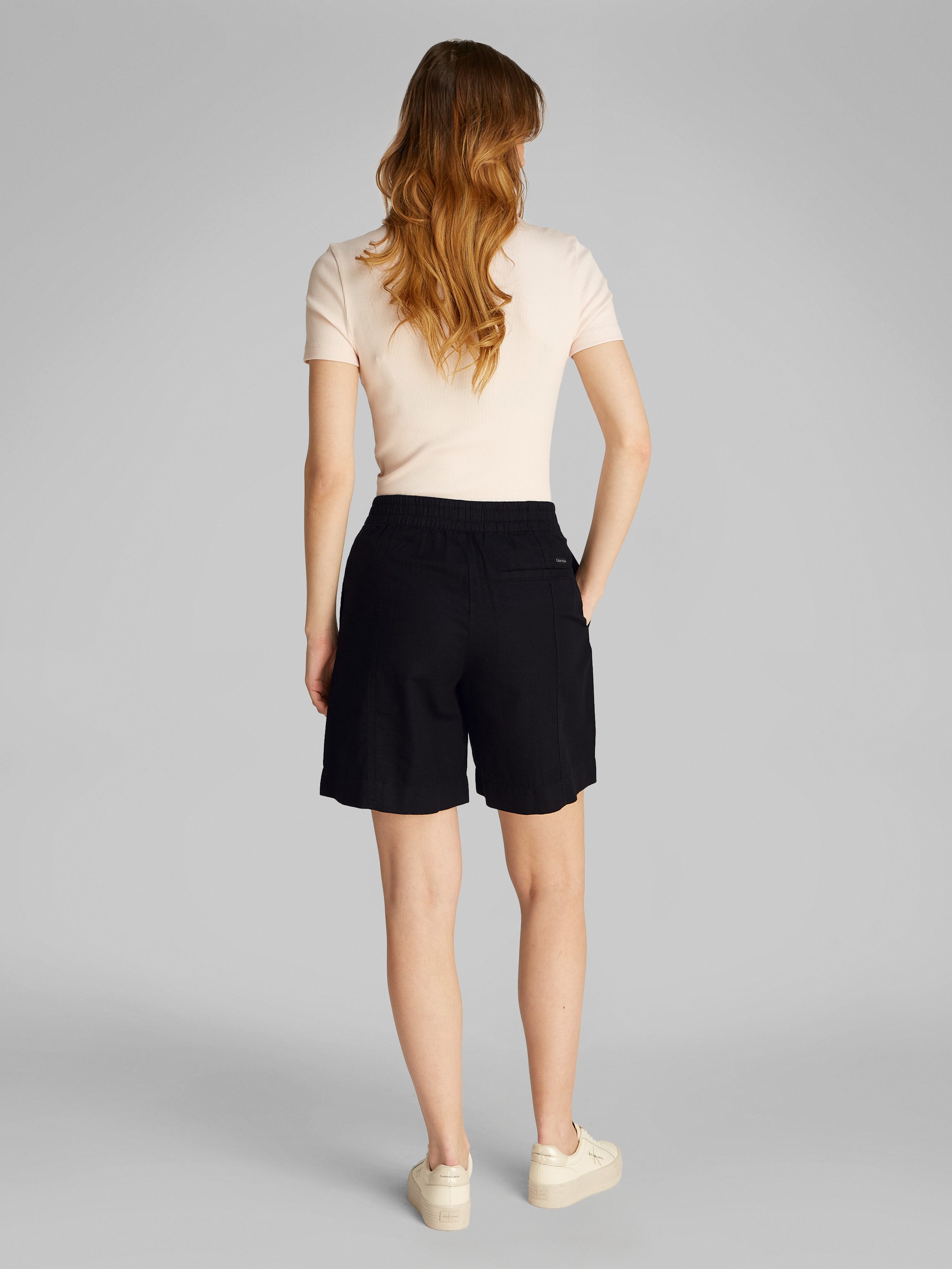 Calvin Klein Bermuda SOFT LINEN SHORT