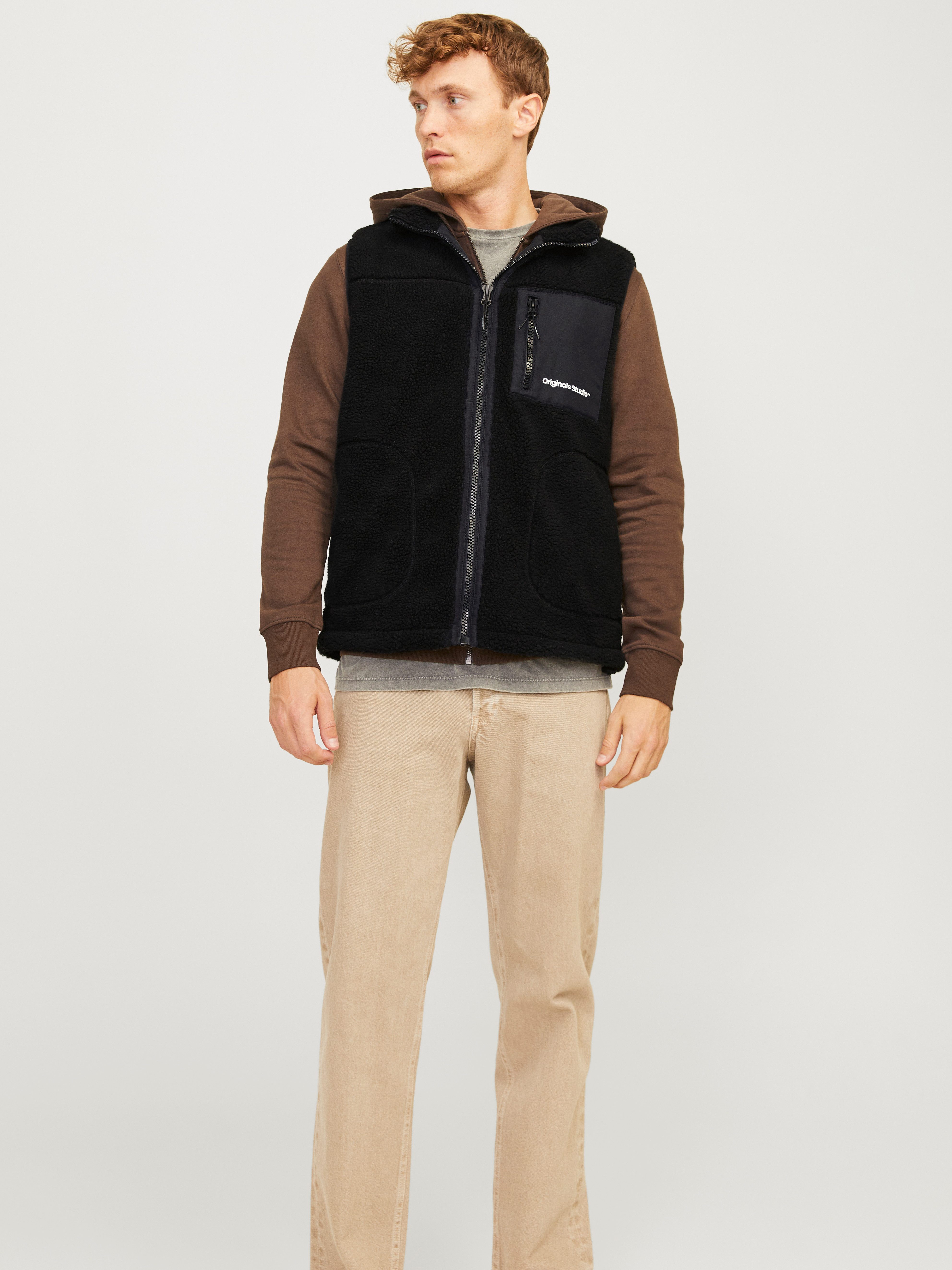 Jack & Jones Bodywarmer JORVESTERBRO TEDDY BODYWARMER AW24 NOOS